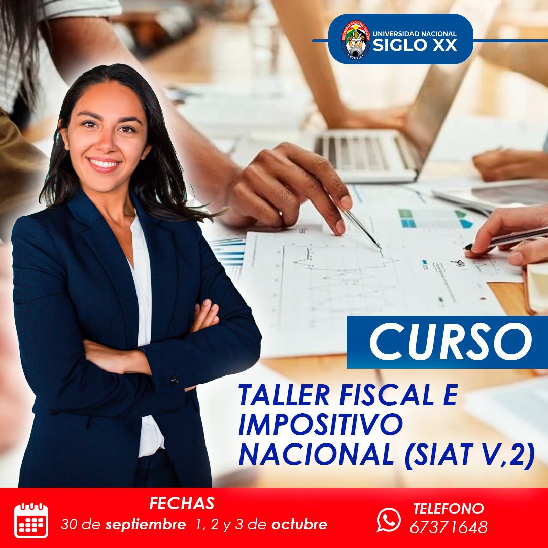 Pordata del programa Esam Cursos TALLER FISCAL E IMPOSITIVO NACIONAL (SIAT V.2)