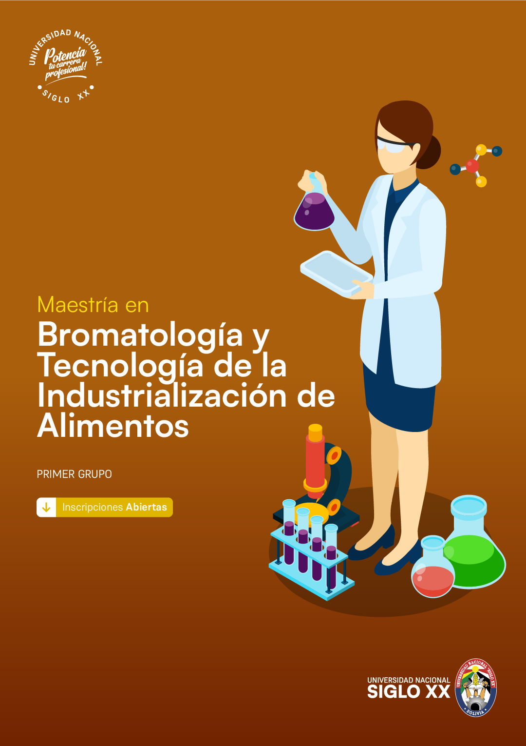 Maestría MAESTRÍA EN BROMATOLOGÍA Y TECNOLOGÍA DE LA INDUSTRIALIZACIÓN DE ALIMENTOS