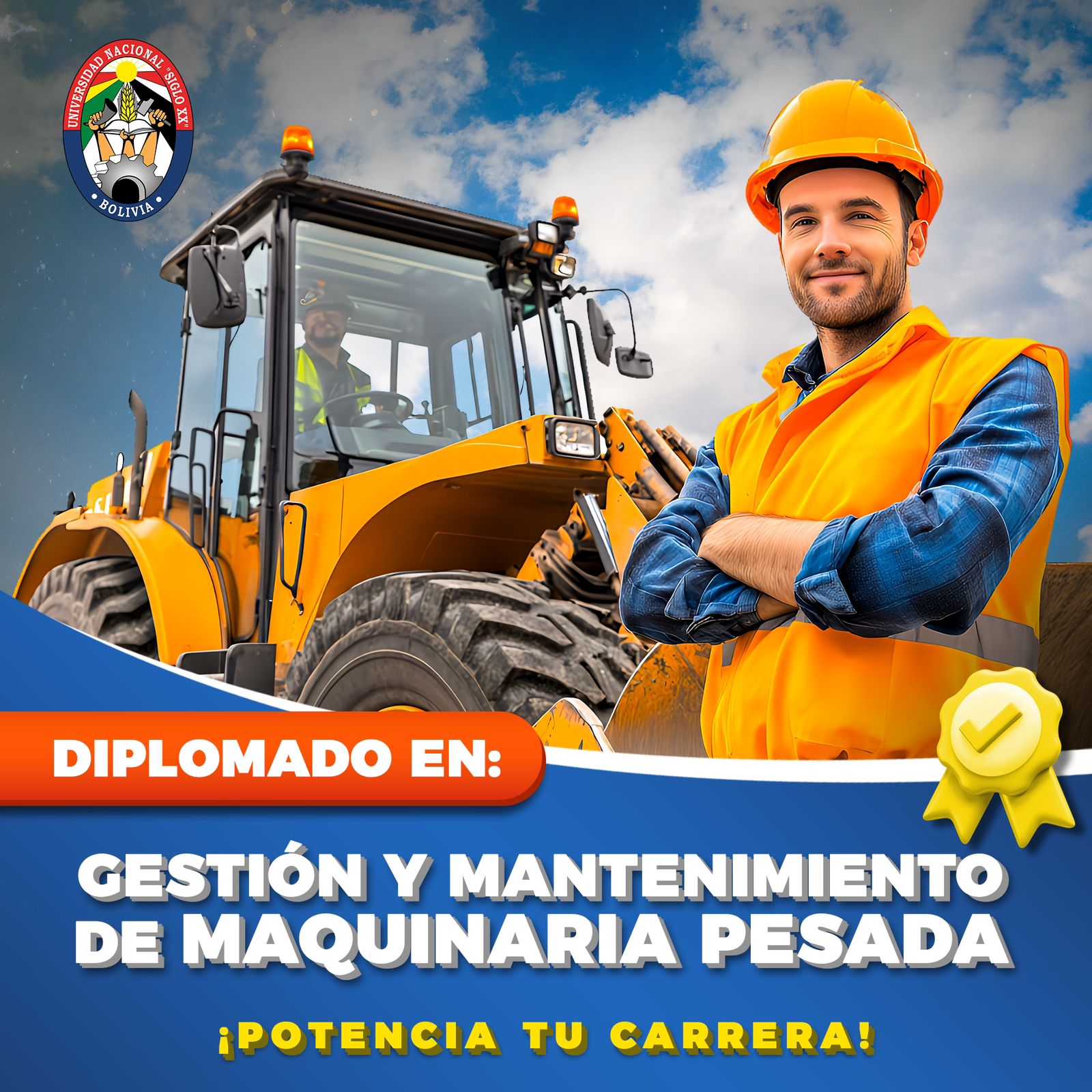 Diplomado DIPLOMADO EN GESTIÓN Y MANTENIMIENTO DE MAQUINARIA PESADA