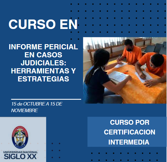 Esam Cursos INFORME PERICIAL EN CASOS JUDICIALES: HERRAMIENTAS Y ESTRATEGIAS