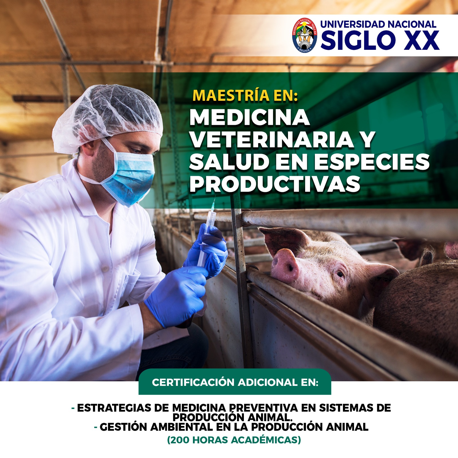 Maestría MAESTRÍA EN MEDICINA VETERINARIA Y SALUD EN ESPECIES PRODUCTIVAS