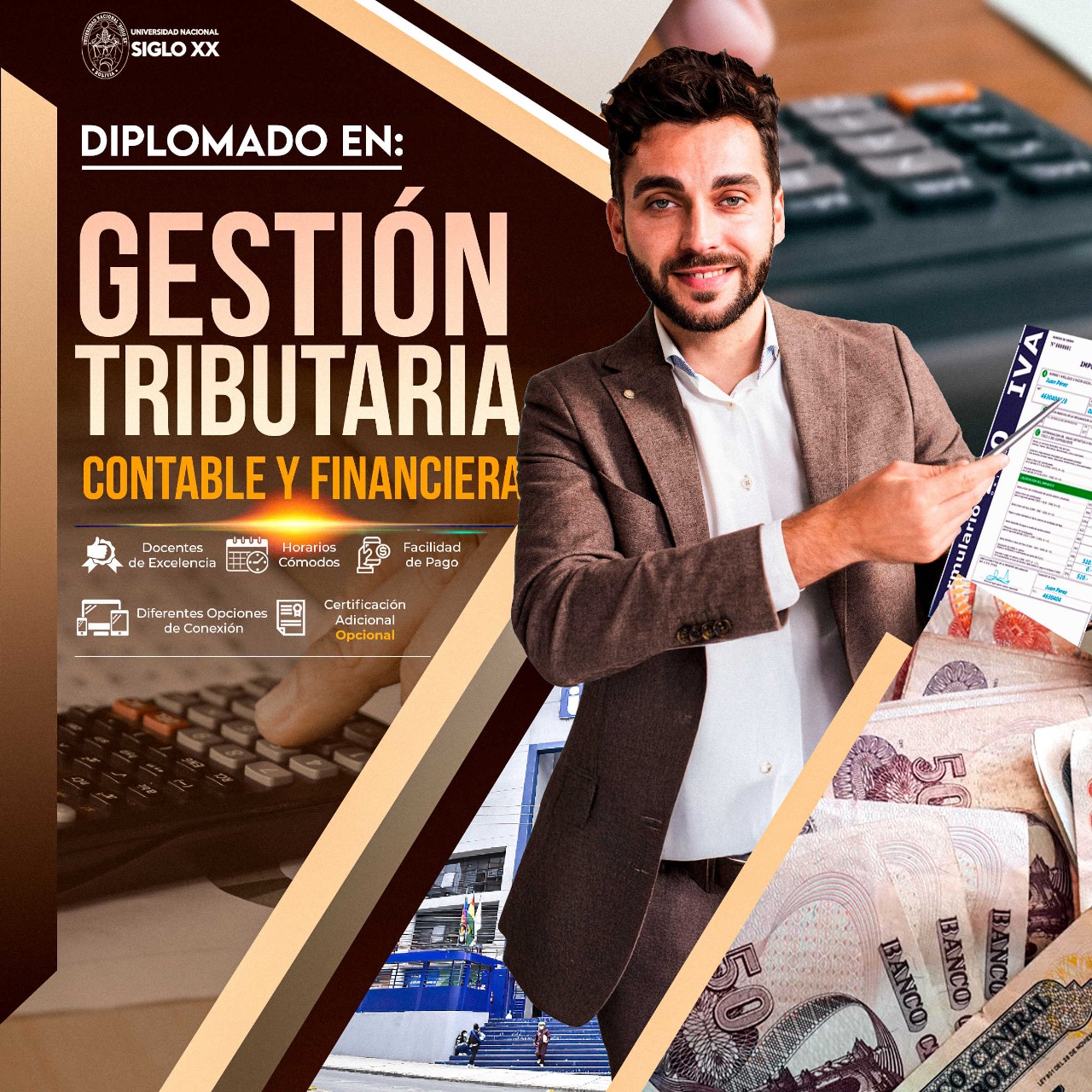 Diplomado DIPLOMADO EN GESTIÓN TRIBUTARIA, CONTABLE Y FINANCIERA