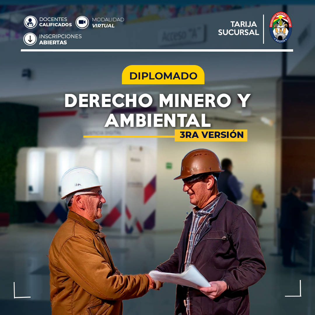 Diplomado DERECHO MINERO Y AMBIENTAL