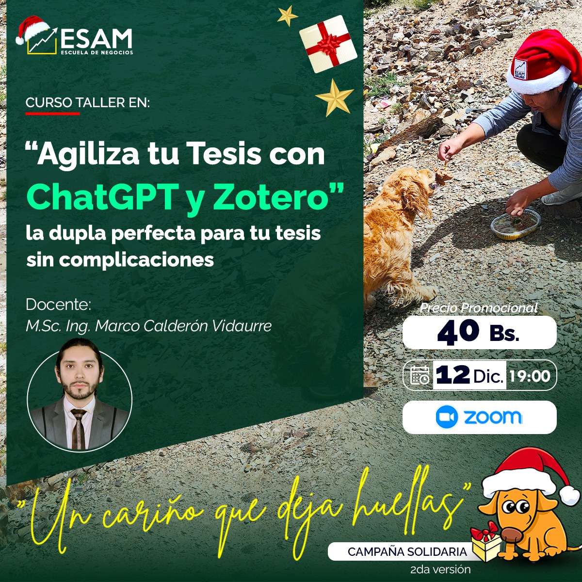 Esam Cursos AGILIZA TÚ TESIS CON CHATGPT Y SOTERO