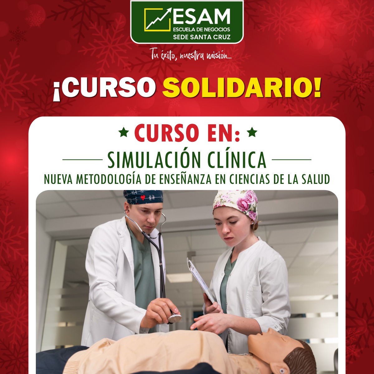 Esam Cursos SIMULACIÓN CLÍNICA NUEVA METODOLOGÍA DE ENSEÑANZA EN CIENCIAS DE LA SALUD