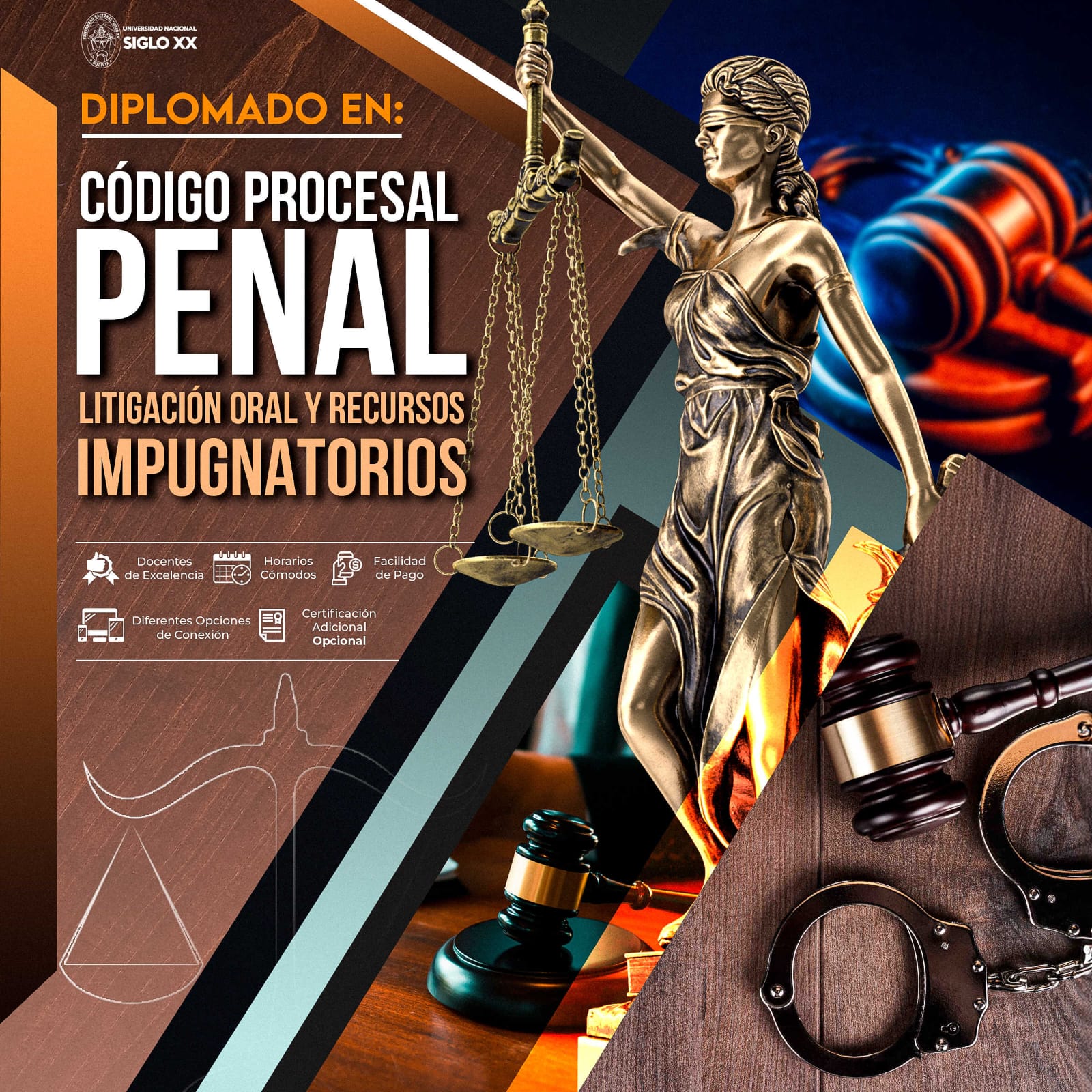 Diplomado DIPLOMADO EN CÓDIGO PROCESAL PENAL, LITIGACIÓN ORAL Y RECURSOS IMPUGNATORIOS