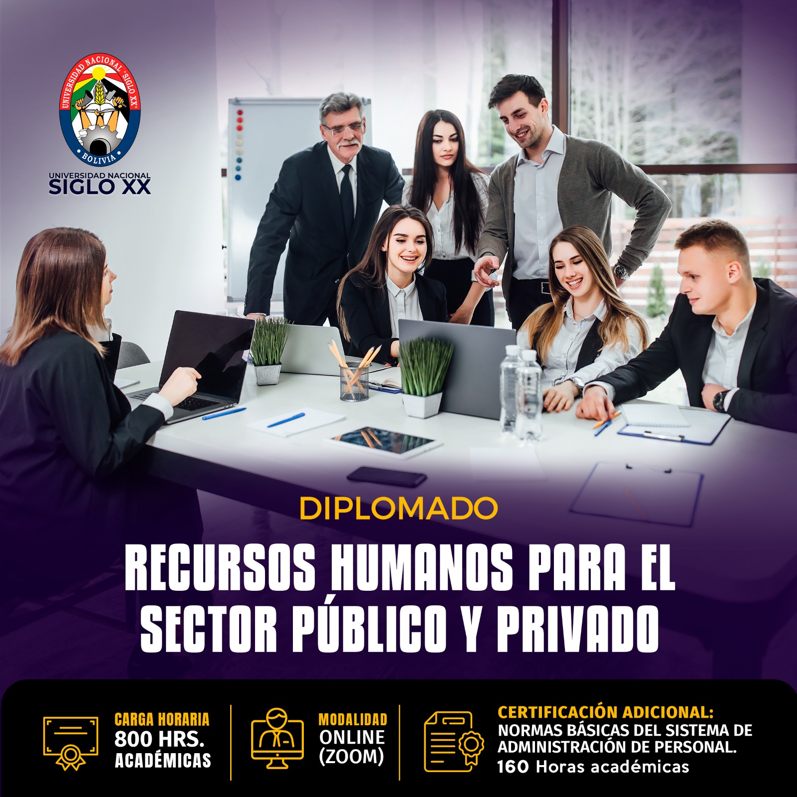 Diplomado DIPLOMADO EN RECURSOS HUMANOS PARA EL SECTOR PÚBLICO Y PRIVADO