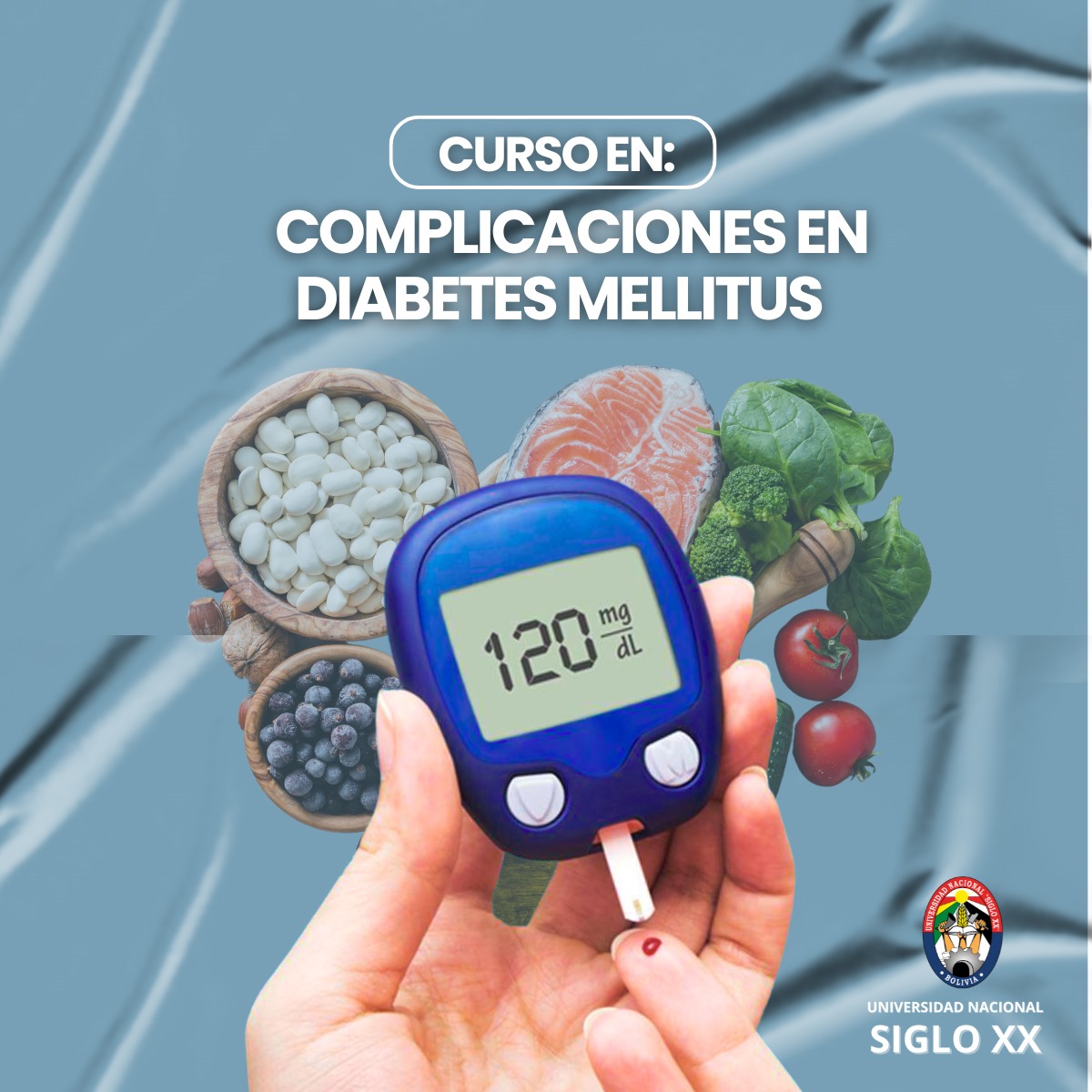 Pordata del programa Esam Cursos COMPLICACIONES EN DIABETES MELLITUS