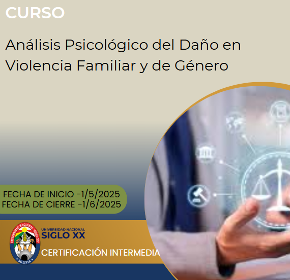 Esam Cursos ANÁLISIS PSICOLÓGICO DEL DAÑO EN VIOLENCIA FAMILIAR Y DE GÉNERO