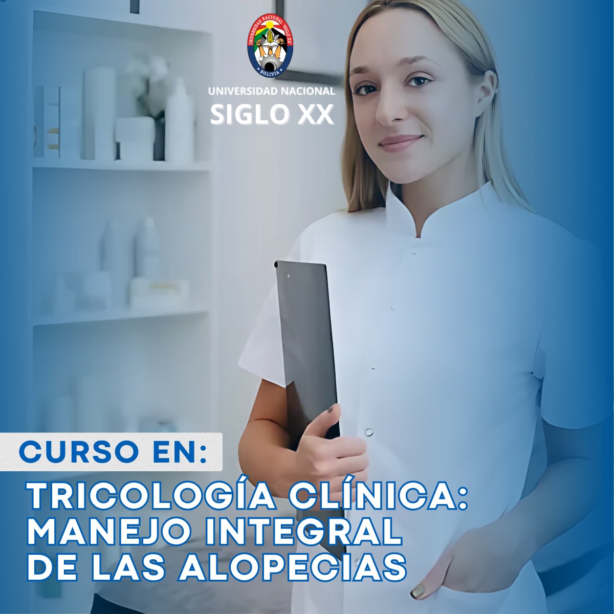 Esam Cursos TRICOLOGIA CLINICA: MANEJO INTEGRAL DE LAS ALOPECIAS