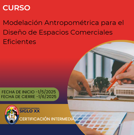 Esam Cursos MODELACIÓN ANTROPOMÉTRICA PARA EL DISEÑO DE ESPACIOS COMERCIALES EFICIENTES