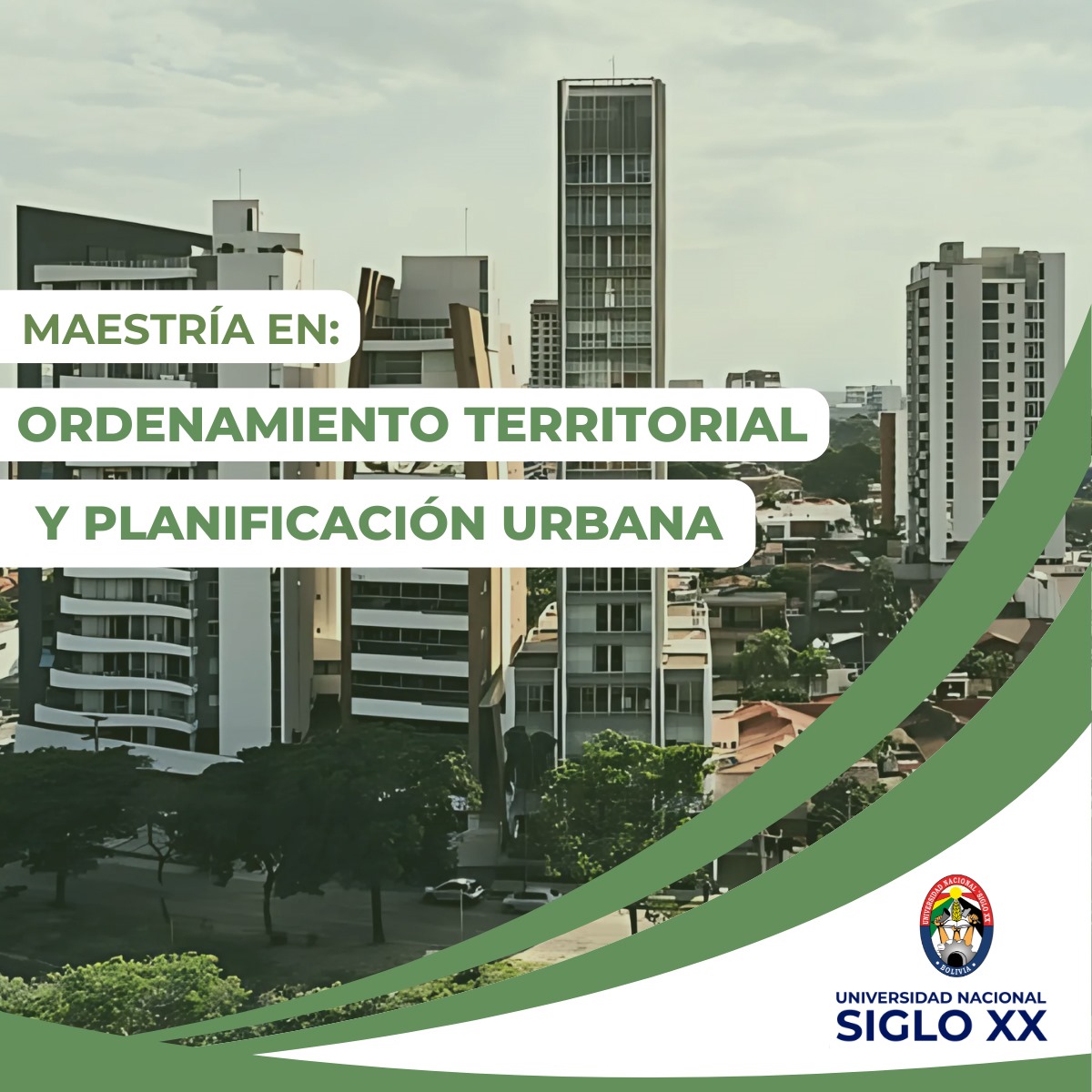 Maestría MAESTRÍA EN ORDENAMIENTO TERRITORIAL Y PLANIFICACIÓN URBANA