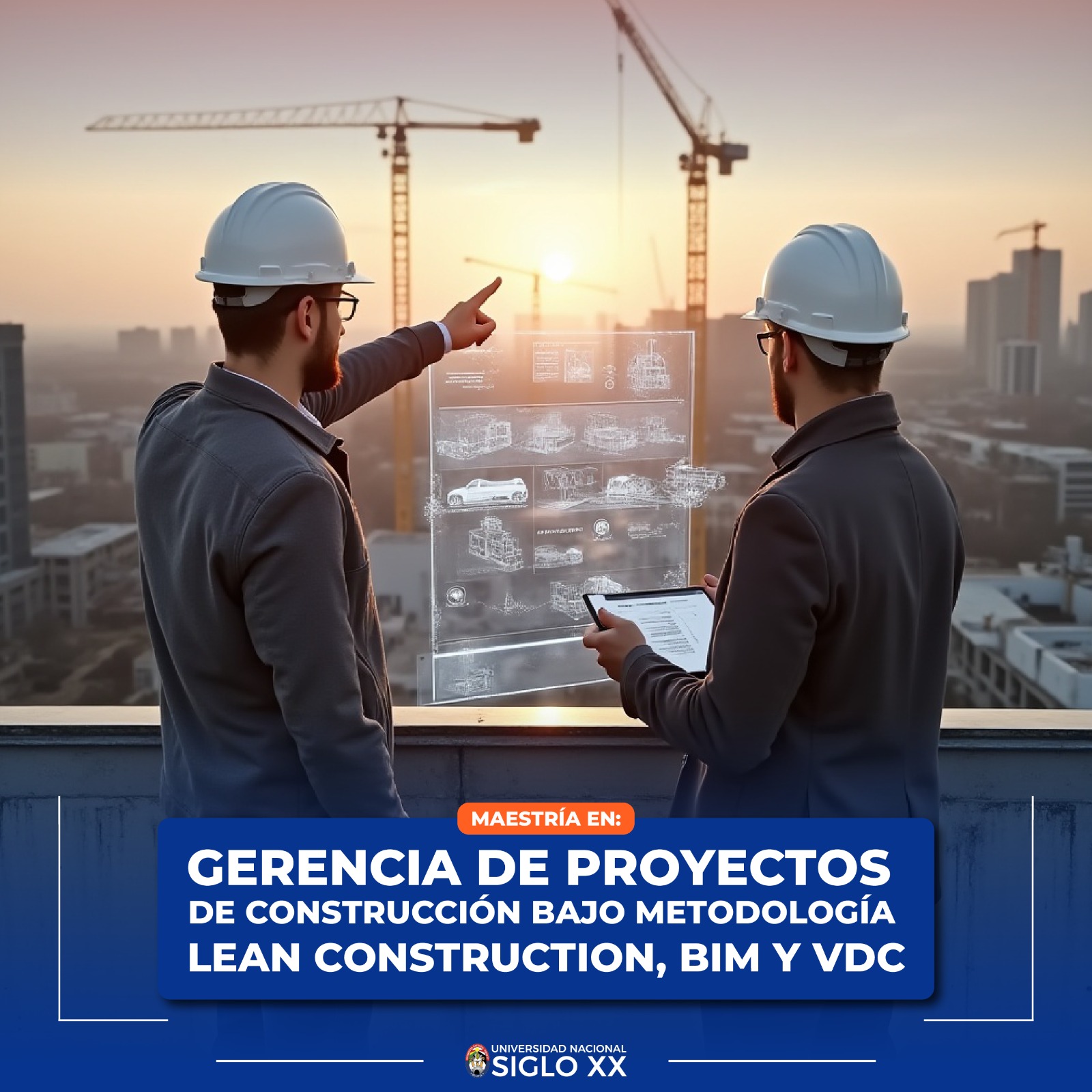 Pordata del programa Maestría MAESTRÍA EN GERENCIA DE PROYECTOS DE CONSTRUCCIÓN BAJO METODOLOGÍA LEAN CONSTRUCTION, BIM Y VDC