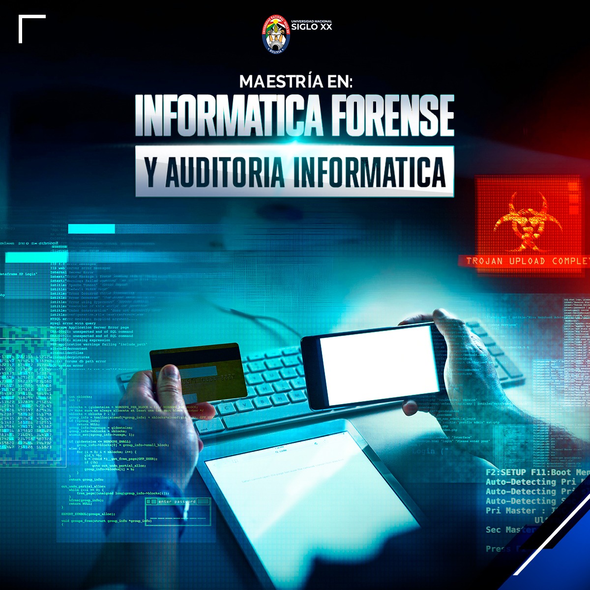 Maestría MAESTRÍA EN INFORMÁTICA FORENSE Y AUDITORÍA INFORMÁTICA