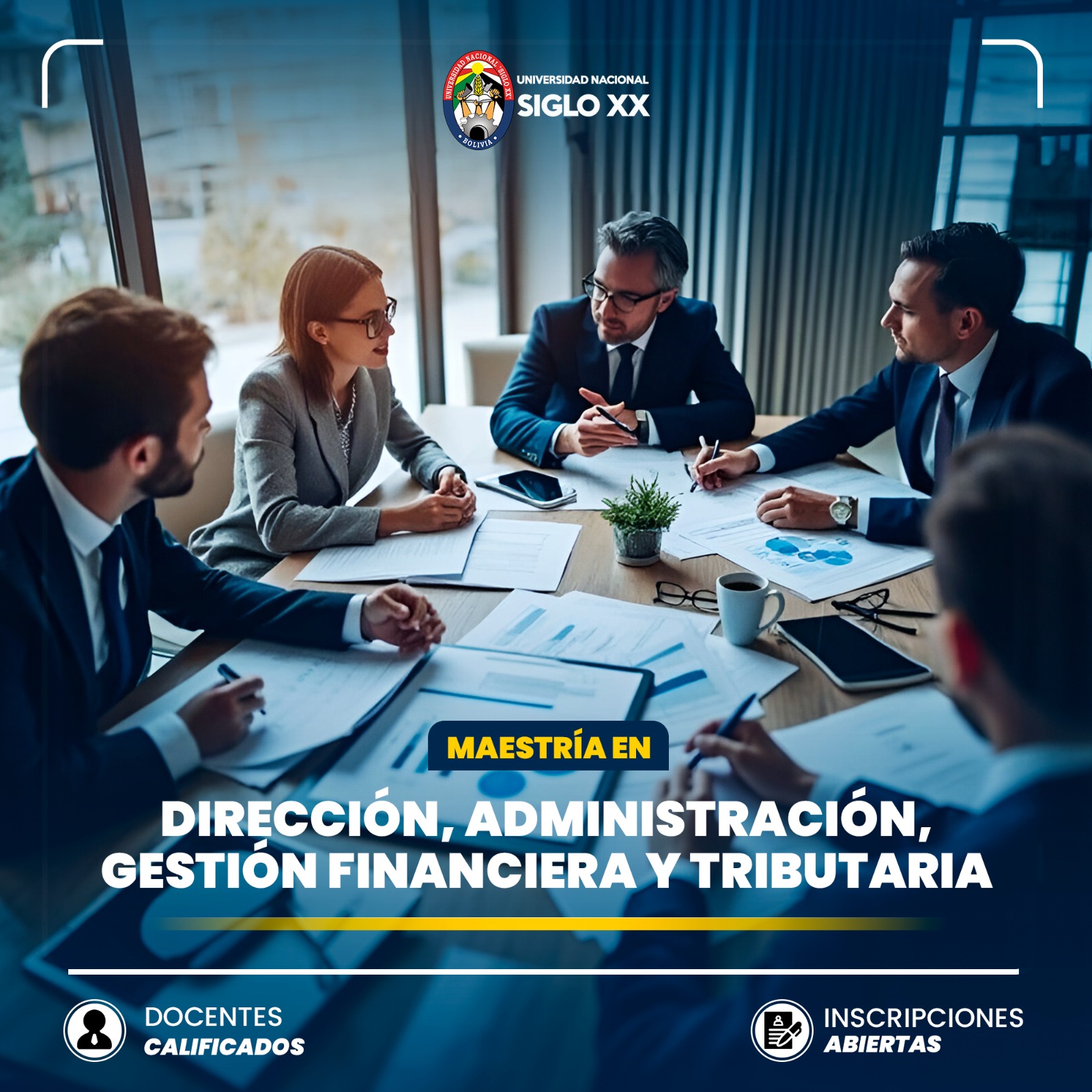 Maestría MAESTRÍA EN DIRECCIÓN, ADMINISTRACIÓN, GESTIÓN FINANCIERA Y TRIBUTARIA