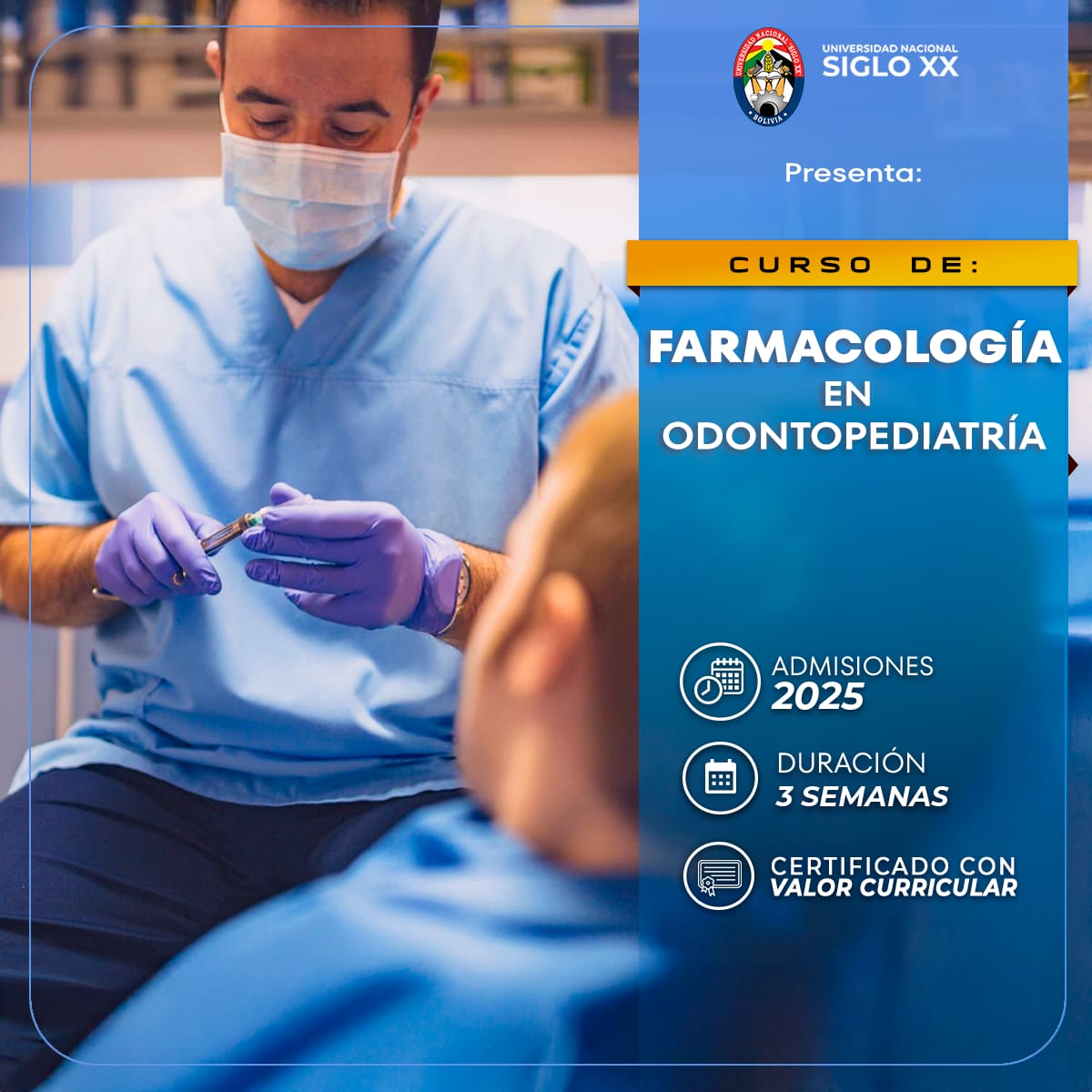 Pordata del programa Esam Cursos FARMACOLOGÍA EN ODONTOPEDIATRÍA