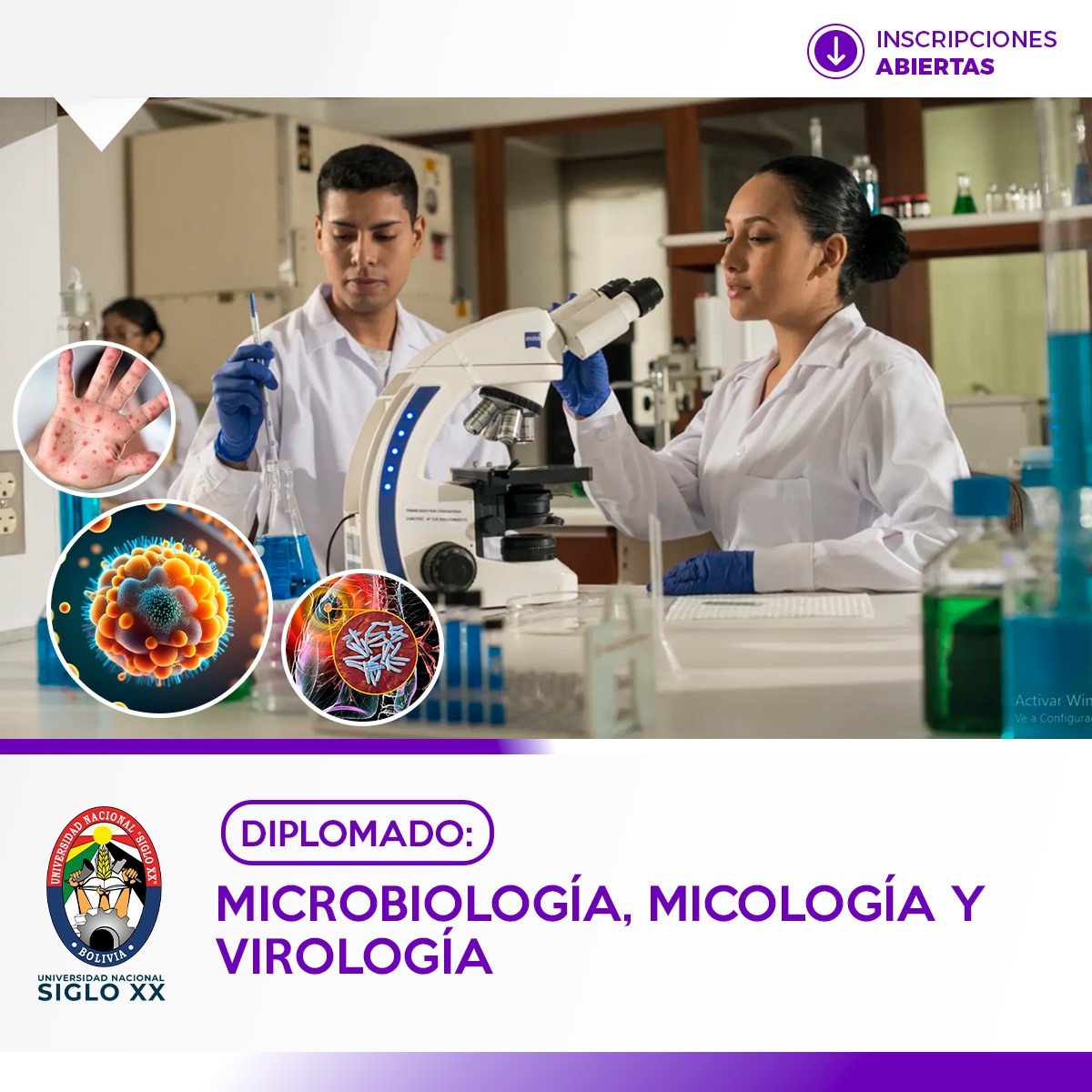 Pordata del programa Diplomado DIPLOMADO EN MICROBIOLOGÍA, MICOLOGÍA Y VIROLOGÍA