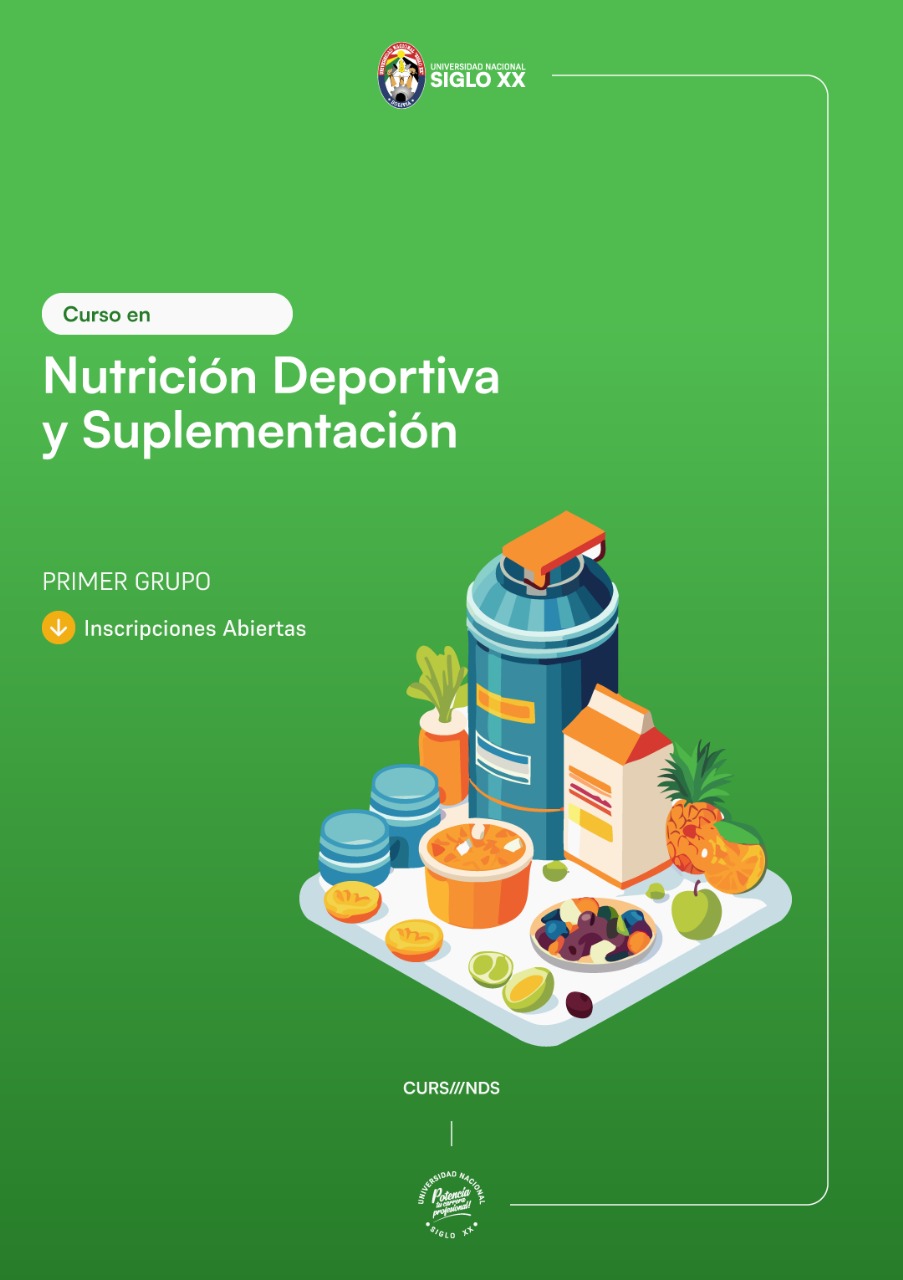 Pordata del programa Esam Cursos Nutrición deportiva y suplementos