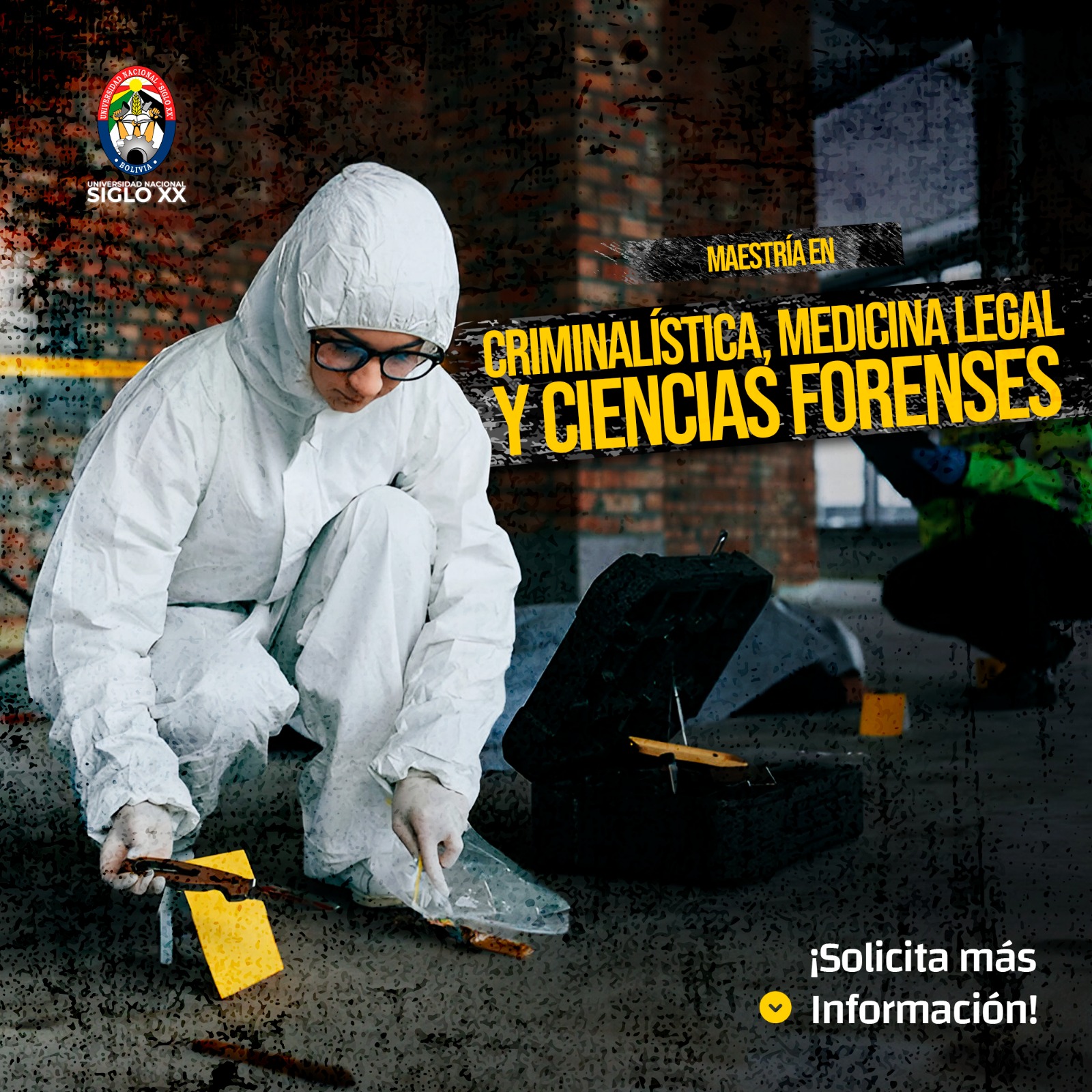 Maestría MAESTRÍA EN CRIMINALÍSTICA, MEDICINA LEGAL Y CIENCIAS FORENSES