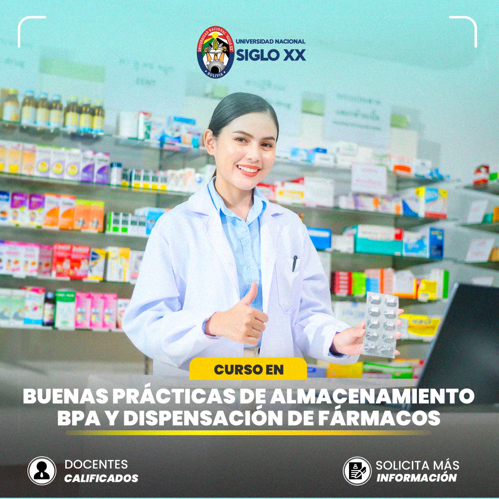 Esam Cursos BUENAS PRÁCTICAS DE ALMACENAMIENTO BPA Y DISPENSACIÓN DE FÁRMACOS