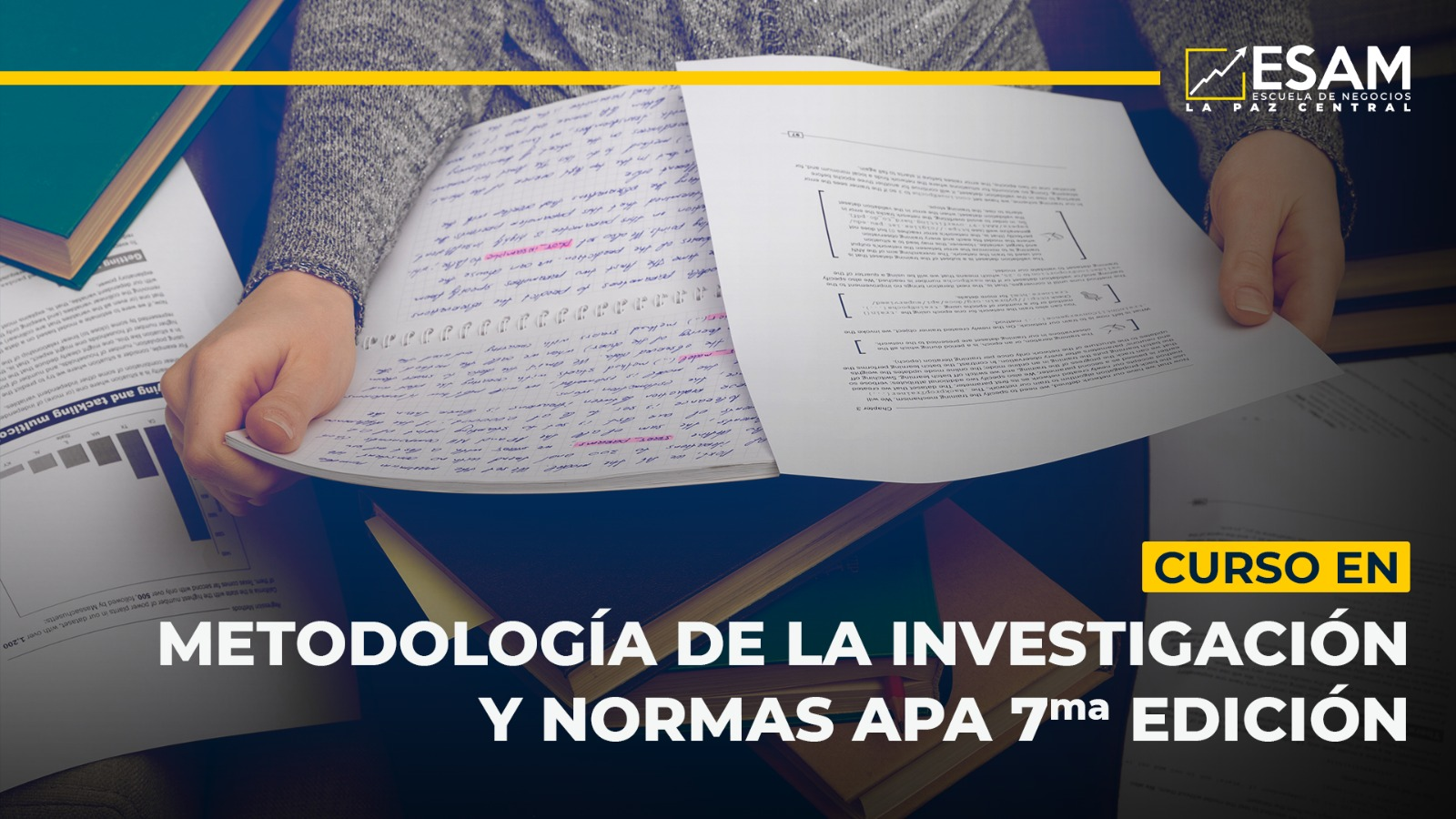 Esam Cursos METODOLOGÍA DE LA INVESTIGACIÓN Y NORMAS APA 7ma EDICIÓN