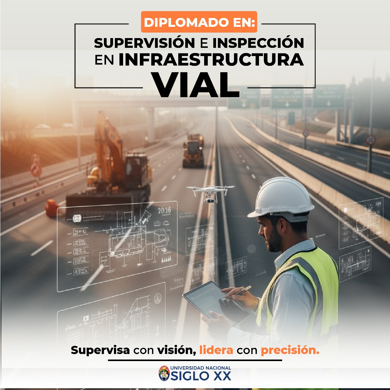 Pordata del programa Diplomado DIPLOMADO EN SUPERVISIÓN E INSPECCIÓN EN INFRAESTRUCTURA VIAL