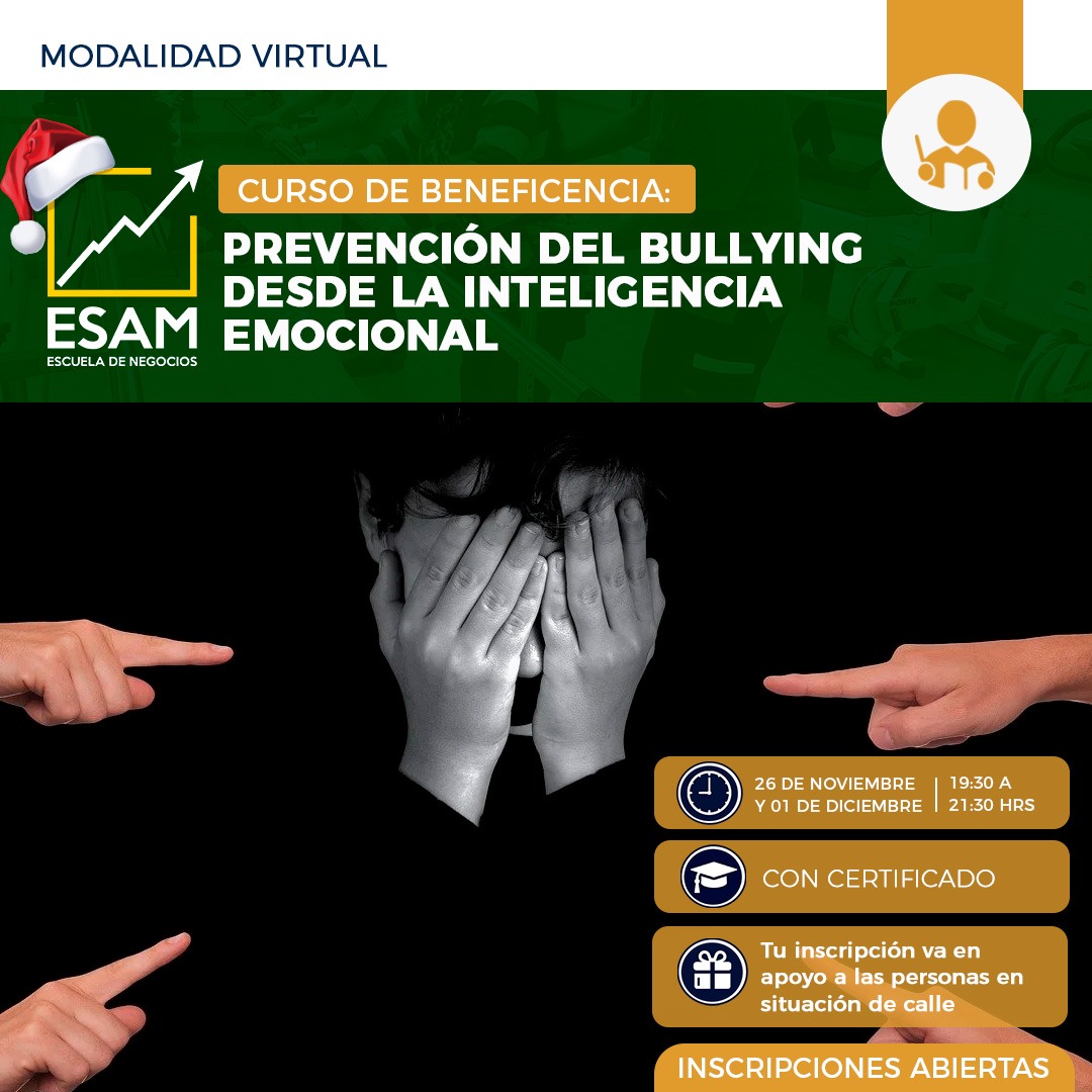 Esam Cursos PREVENCIÓN DEL BULLYING DESDE LA INTELIGENCIA EMOCIONAL