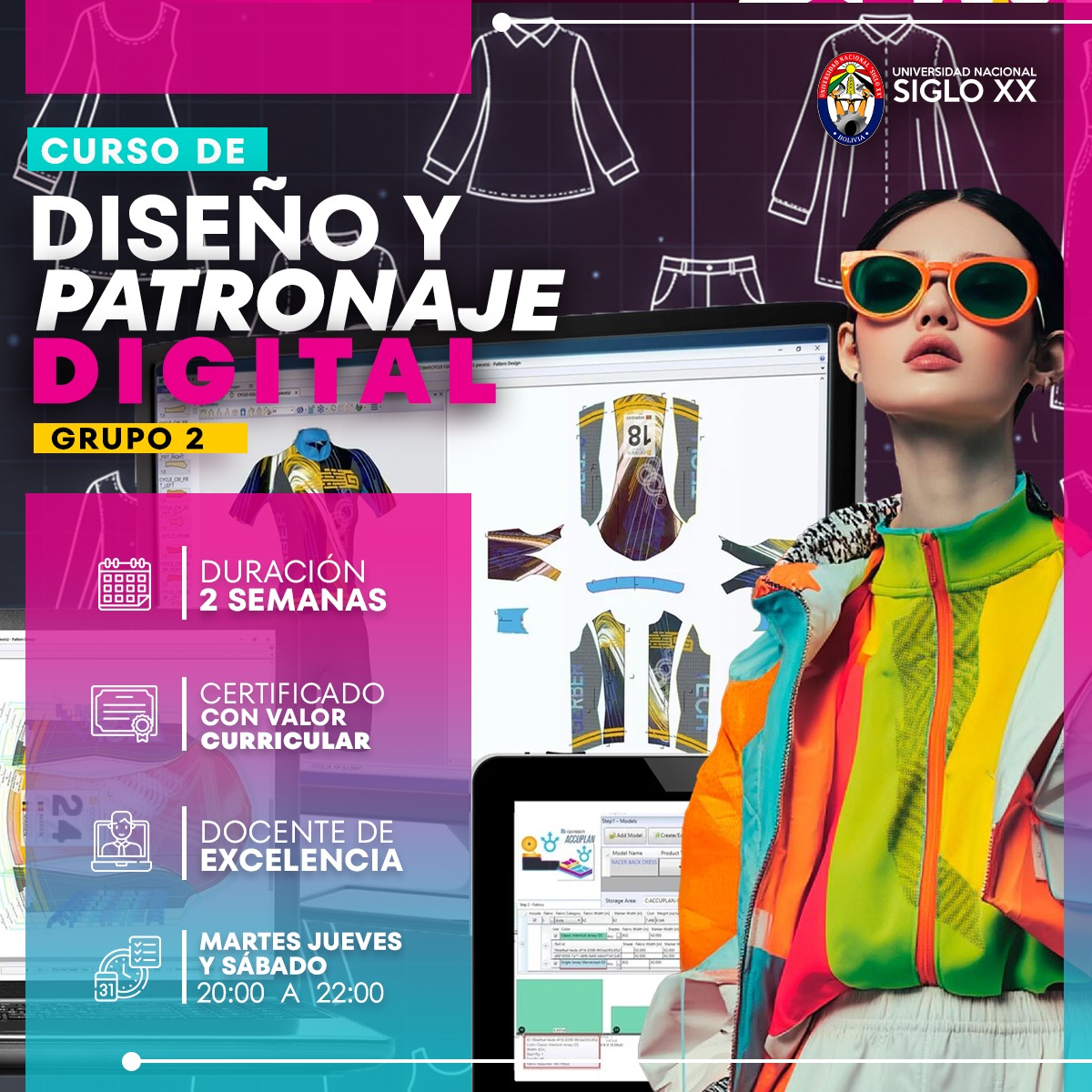 Esam Cursos DISEÑO Y PATRONAJE DIGITAL