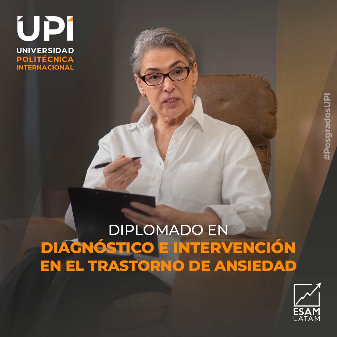Diplomado en Diagnóstico e Intervención en el Trastorno de Ansiedad