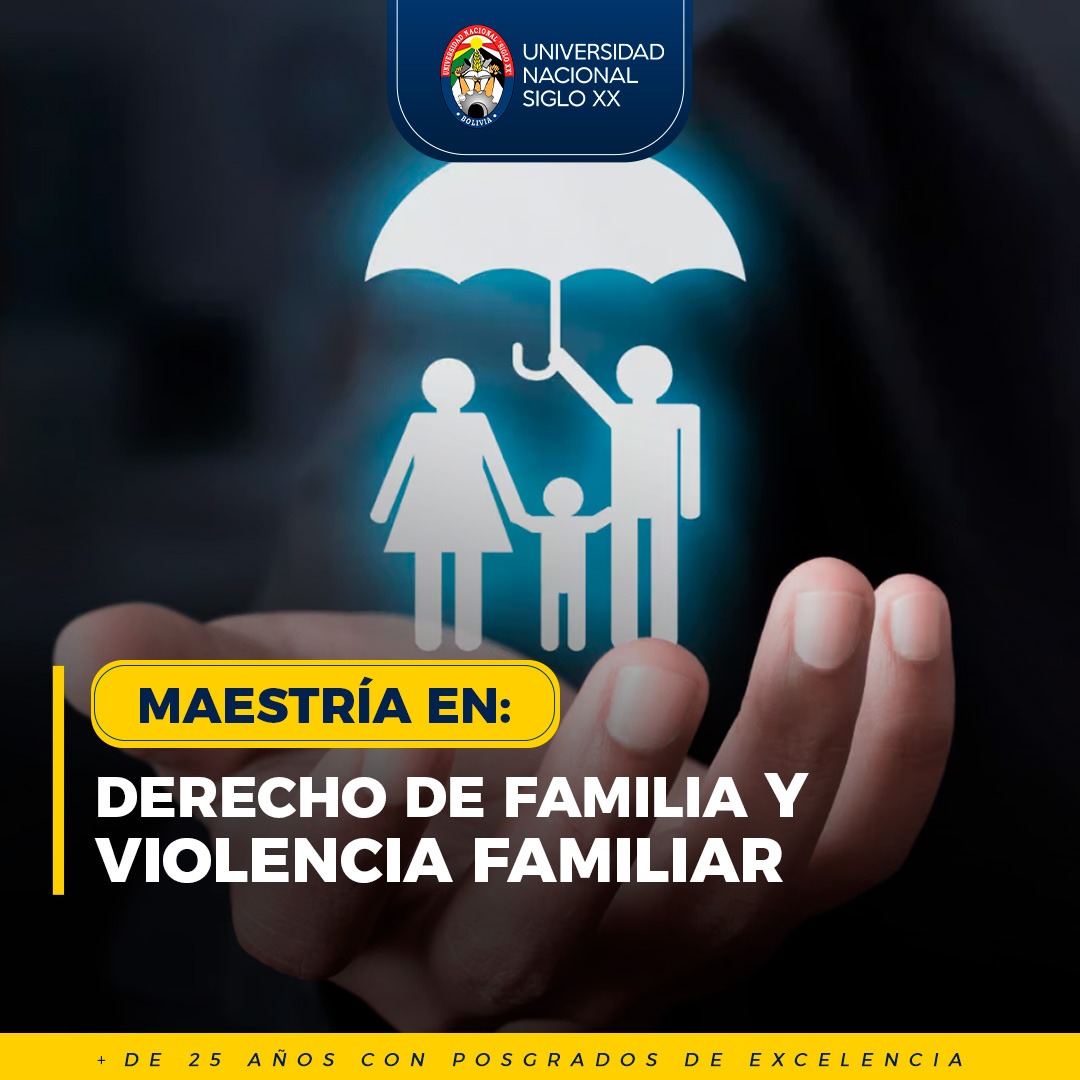 Portada del programa Derecho de Familia y Violencia Familiar