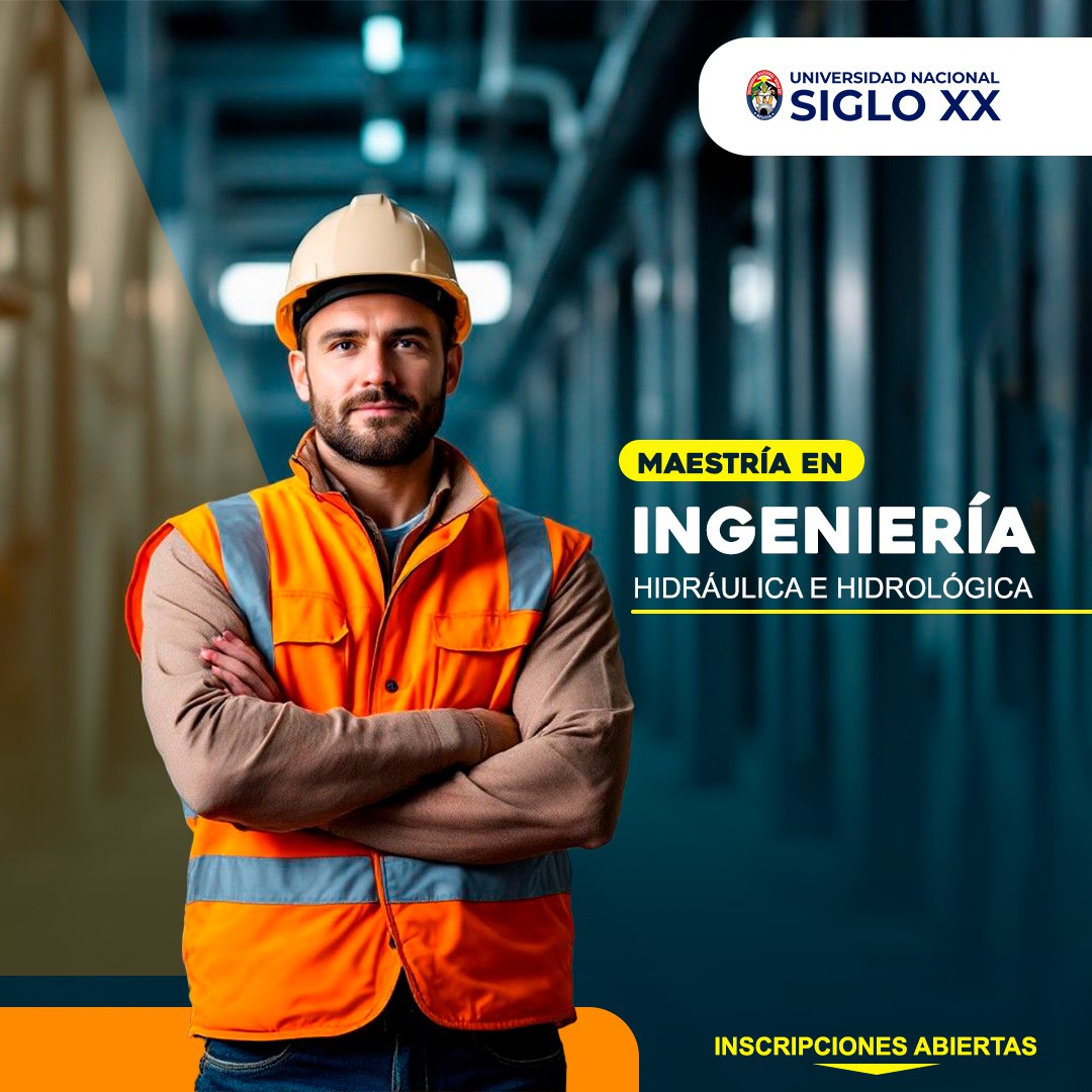 Portada del programa INGENIERÍA HIDRÁULICA E HIDROLÓGICA