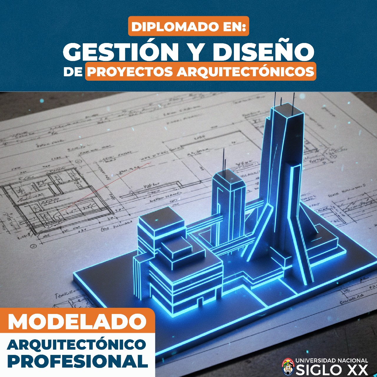 Portada del programa Gestión y diseño de Proyectos Arquitectónicos