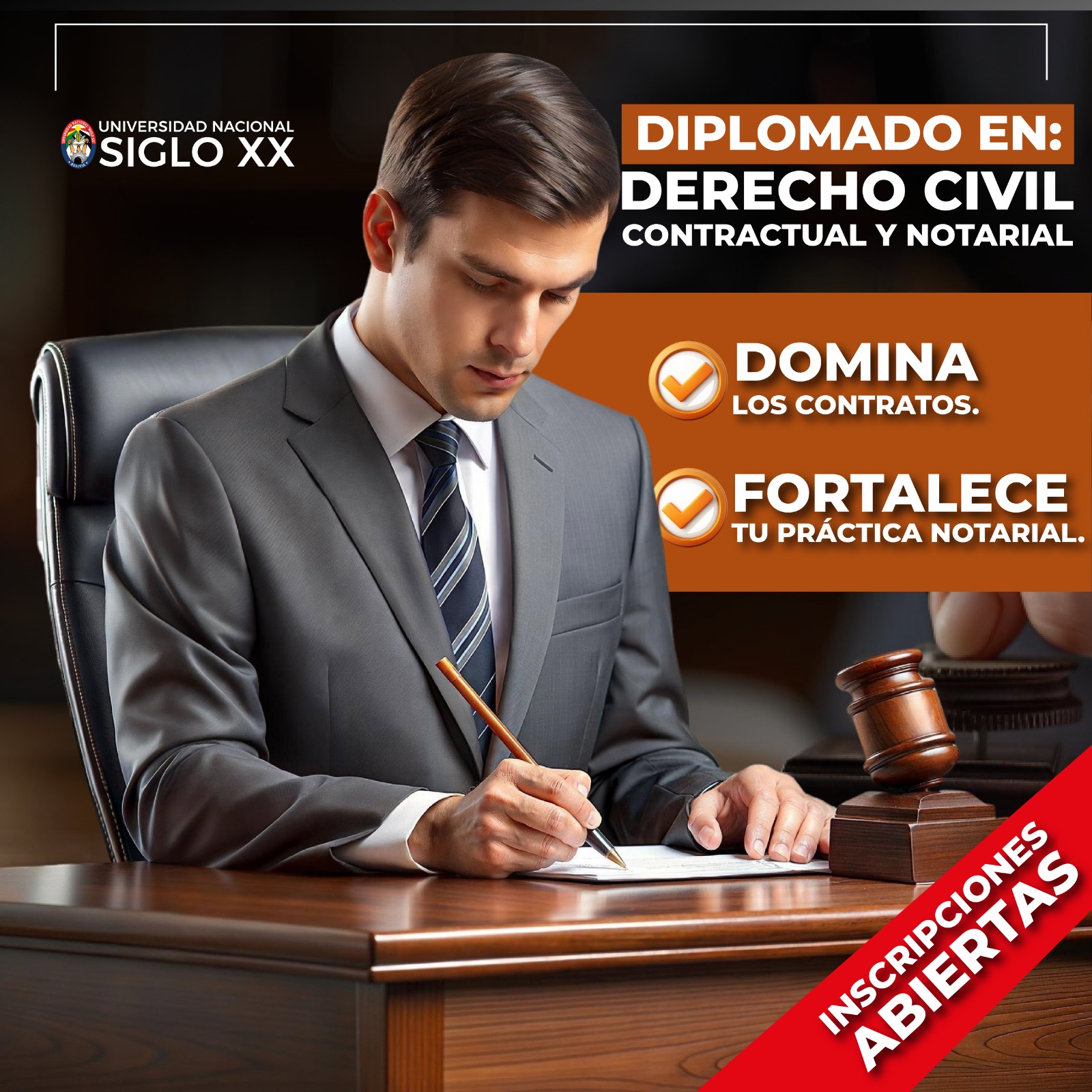 DIPLOMADO EN DERECHO CIVIL, CONTRACTUAL Y NOTARIAL