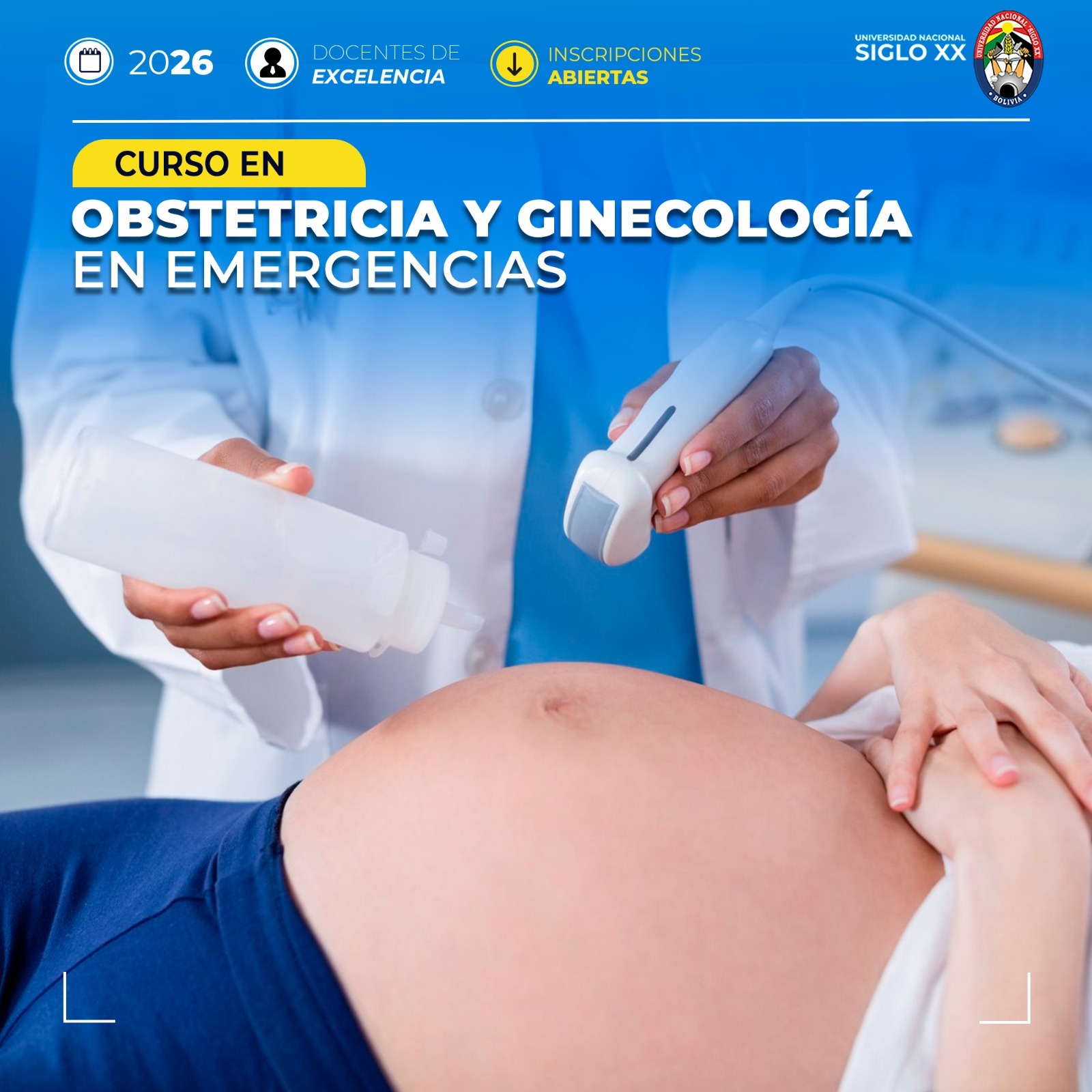 Portada del programa OBSTETRICIA Y GINECOLOGÍA EN EMERGENCIAS