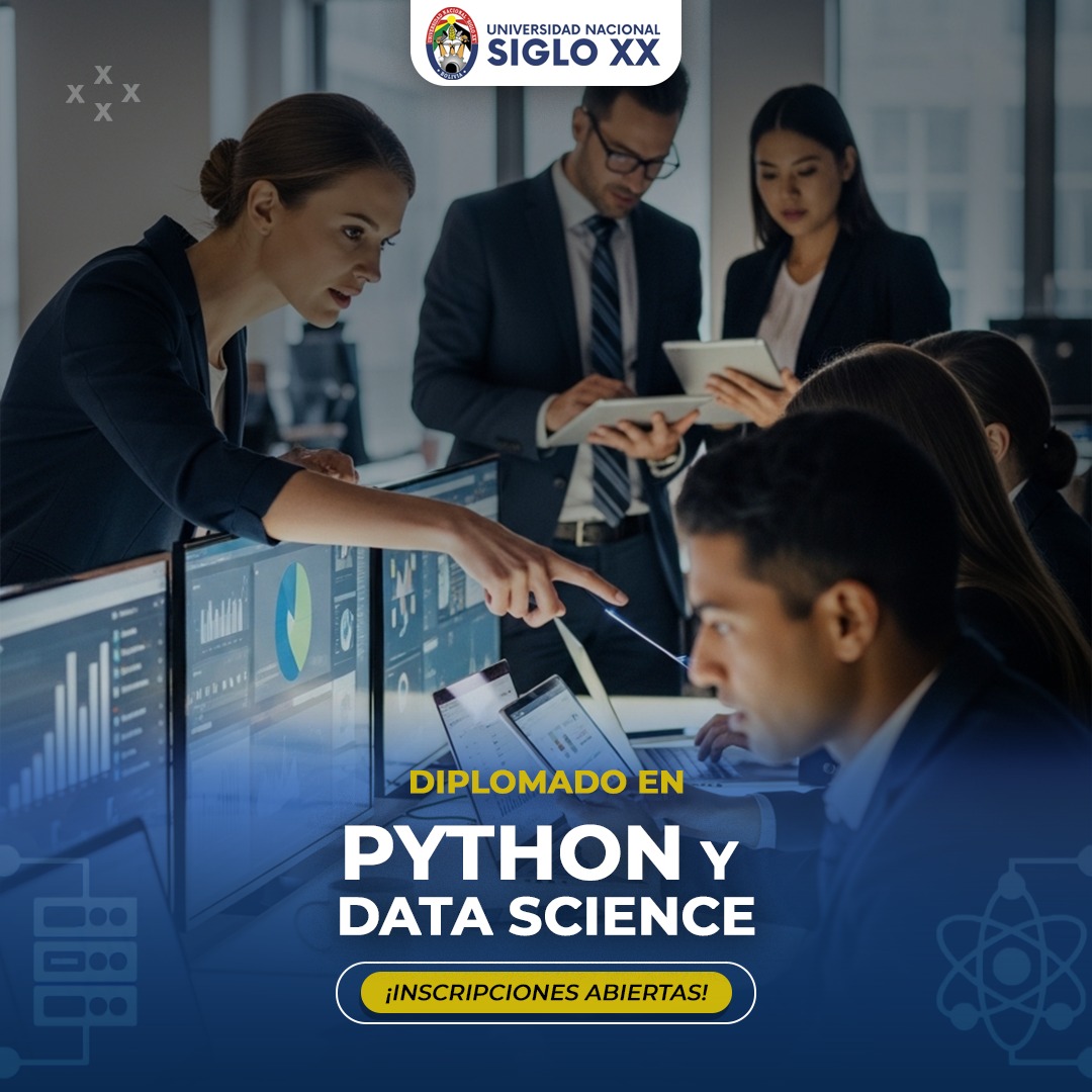 Portada del programa Python y Data Science