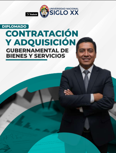 Portada del programa CONTRATACIÓN Y ADQUISICIÓN GUBERNAMENTAL DE BIENES Y SERVICIOS