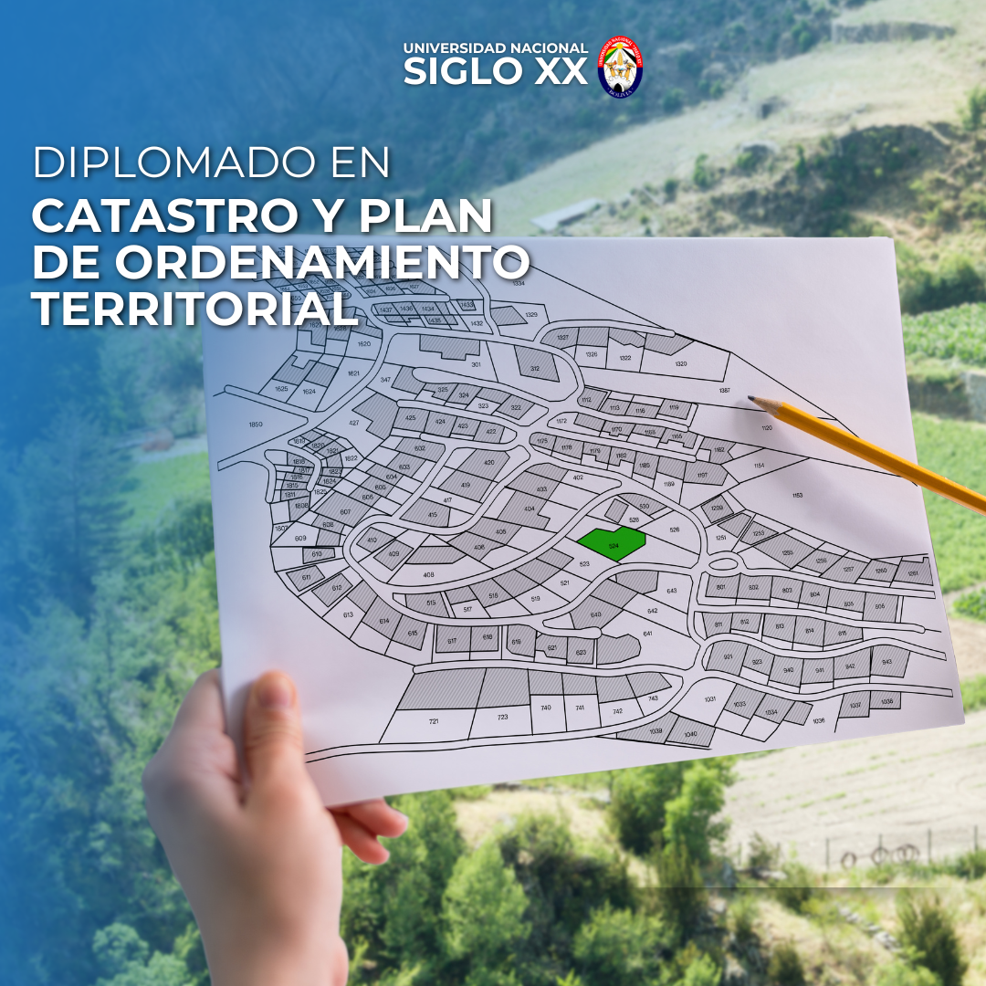 Portada del programa Catastro y Plan de Ordenamiento Territorial
