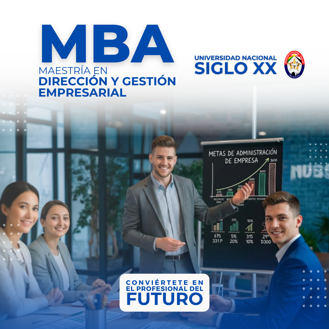 Portada del programa Dirección y Gestión Empresarial MBA