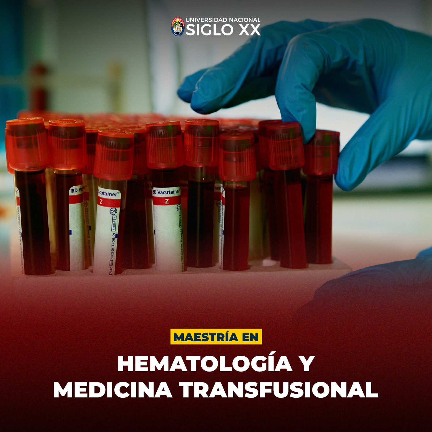 MAESTRÍA EN HEMATOLOGIA Y MEDICINA TRANSFUSIONAL