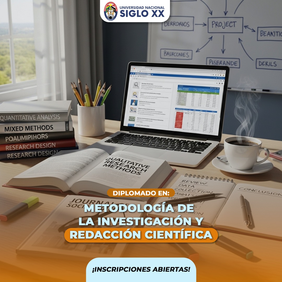 Portada del programa METODOLOGÍA DE LA INVESTIGACIÓN Y REDACCIÓN CIENTÍFICA
