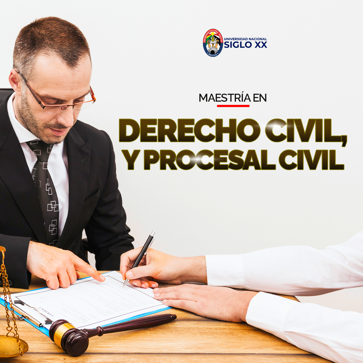 Portada del programa Derecho Civil Y Procesal Civil