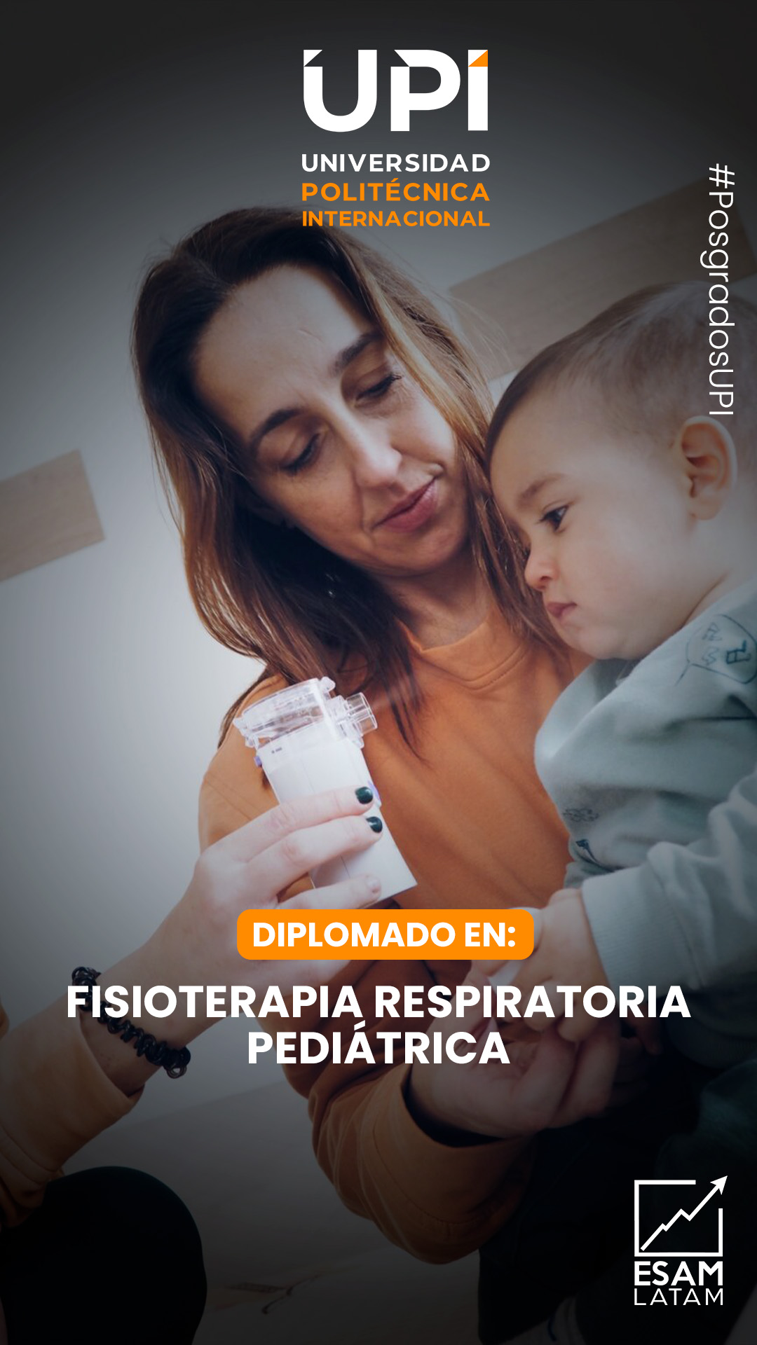 Portada del programa Fisioterapia Respiratoria Pediátrica