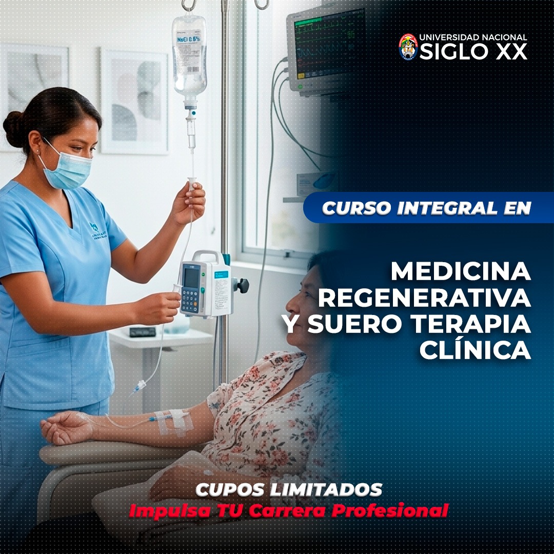 Portada del programa INTEGRAL EN MEDICINA REGENERATIVA Y SUEROTERAPIA CLÍNICA