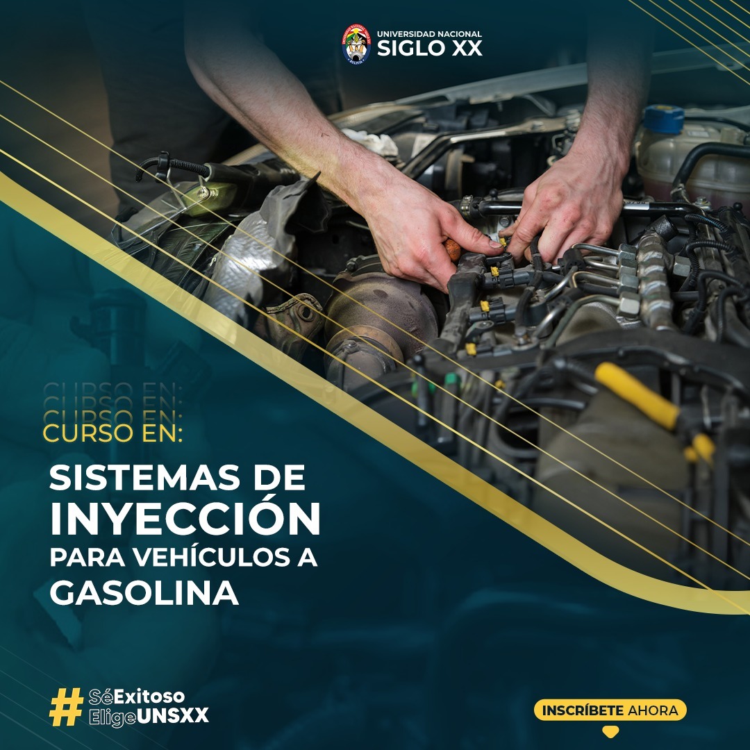 Portada del programa SISTEMAS DE INYECCIÓN PARA VEHÍCULOS A GASOLINA
