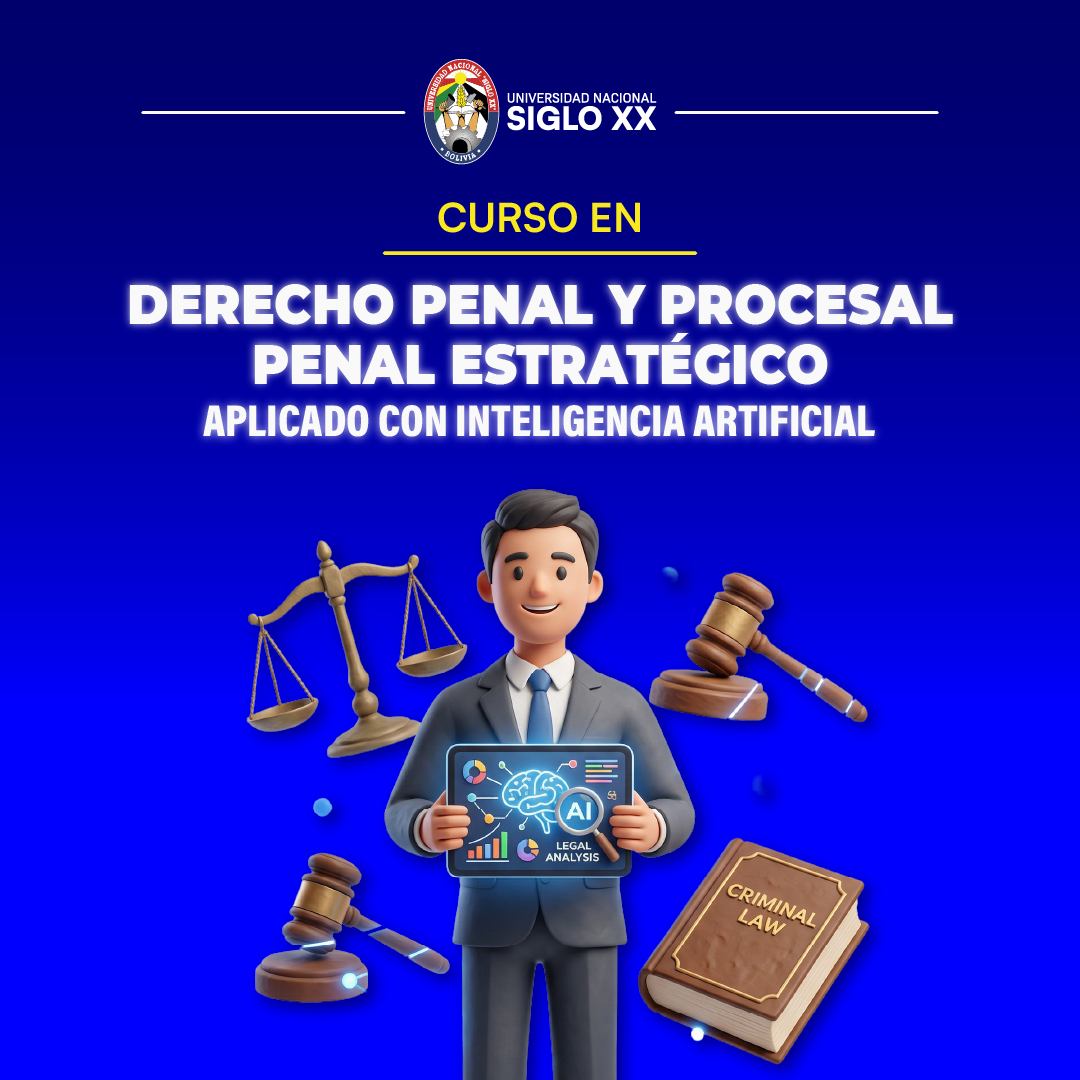 Portada del programa DERECHO PENAL Y PROCESAL PENAL ESTRATEGICO APLICADO CON INTELIGENCIA ARTIFICIAL