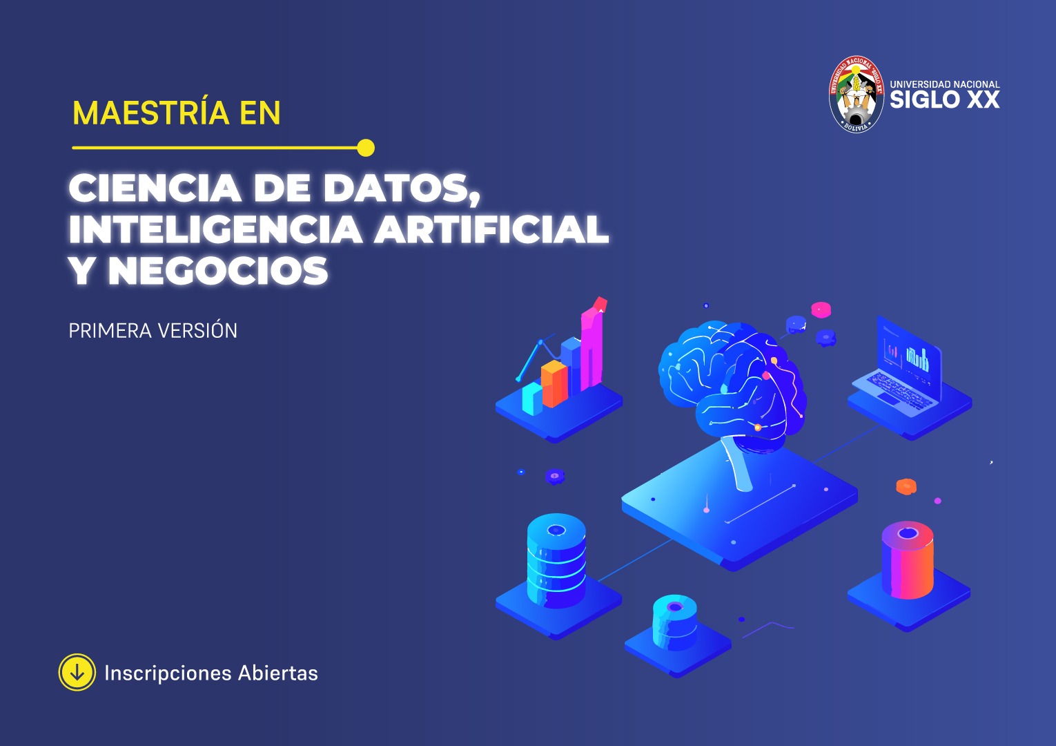 MAESTRÍA EN CIENCIA DE DATOS, INTELIGENCIA ARTIFICIAL Y NEGOCIOS