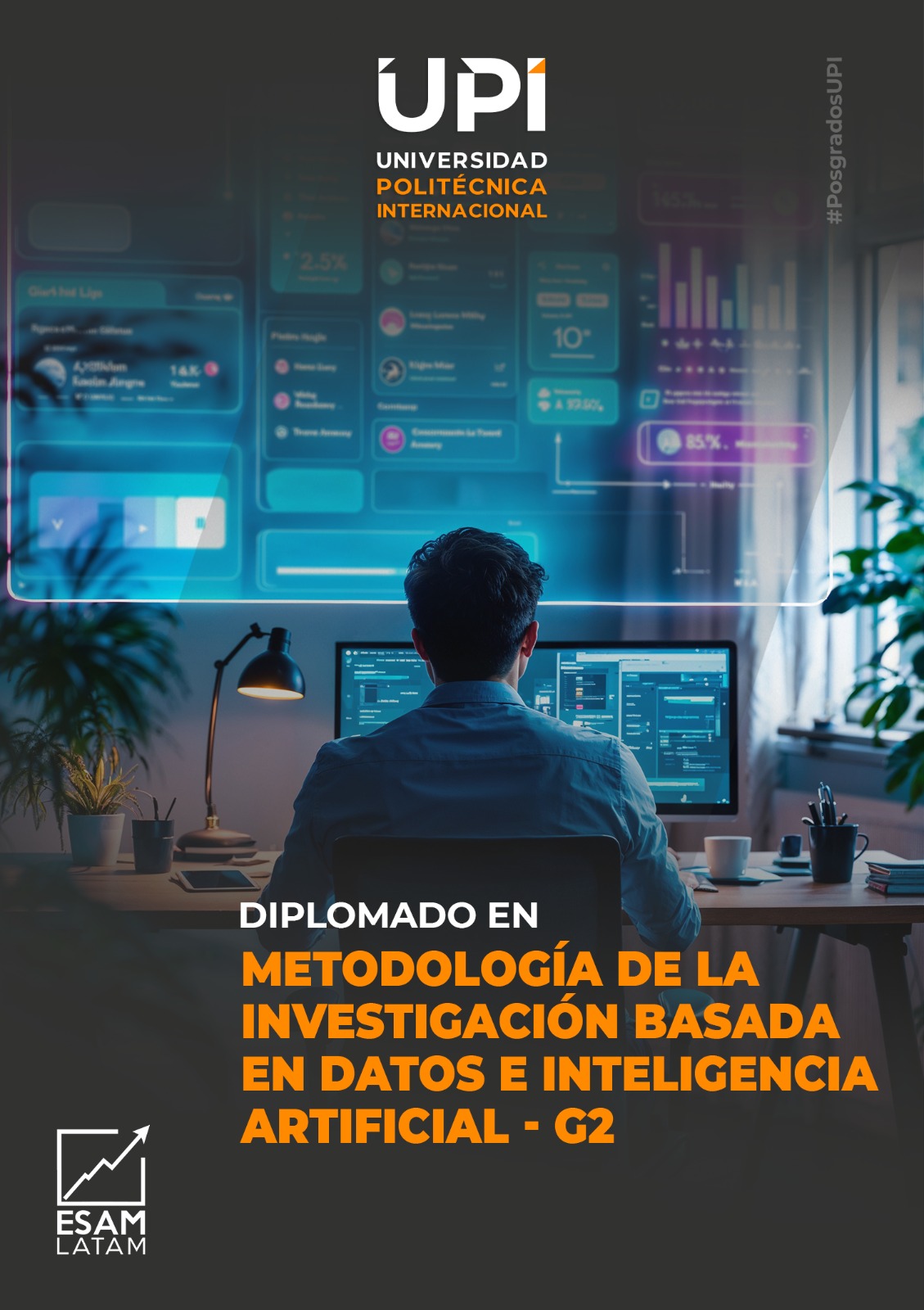 Portada del programa Metodología de la Investigación Basada en Datos e Inteligencia Artificial