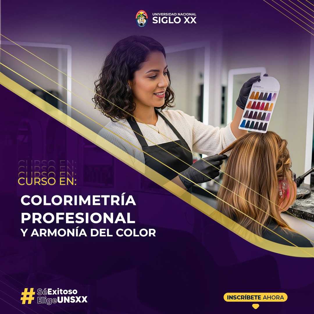 Portada del programa COLORIMETRIA PROFESIONAL Y ARMONIA DEL COLOR