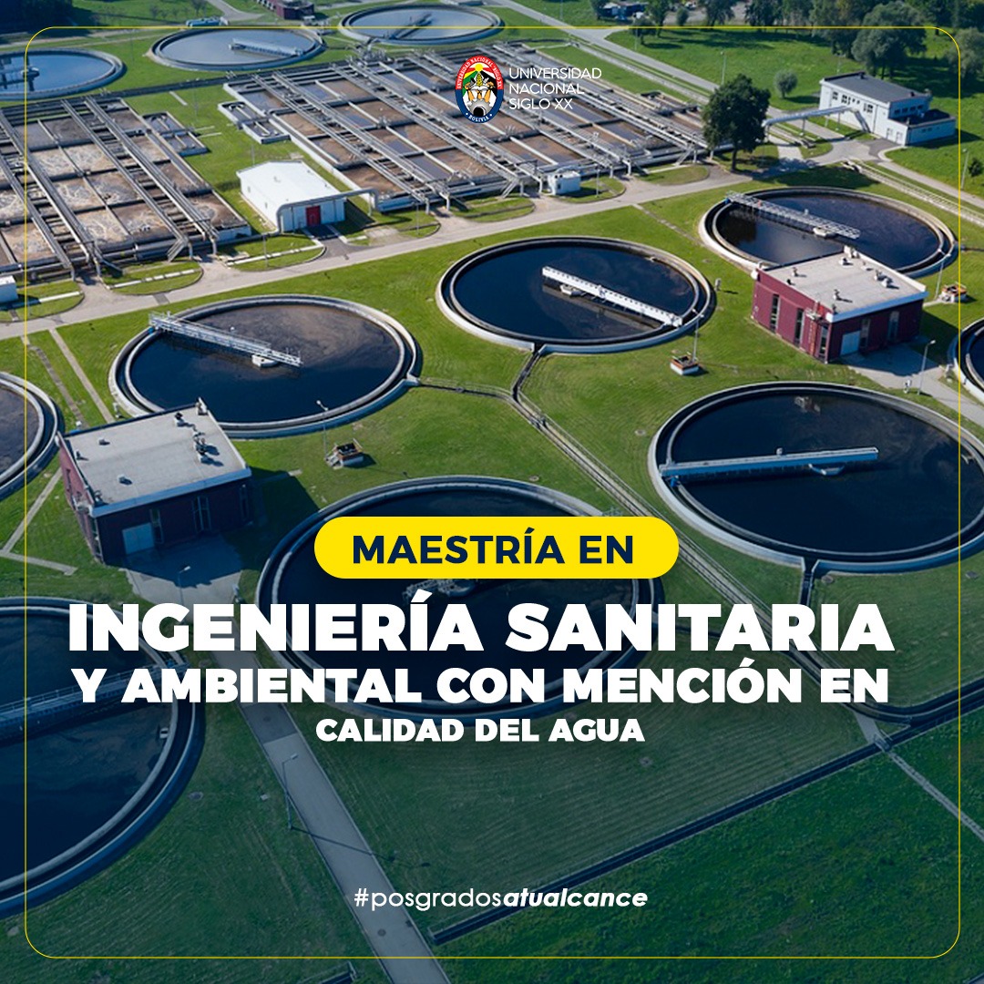 INGENIERÍA SANITARIA Y AMBIENTAL CON MENCIÓN EN CALIDAD DEL AGUA