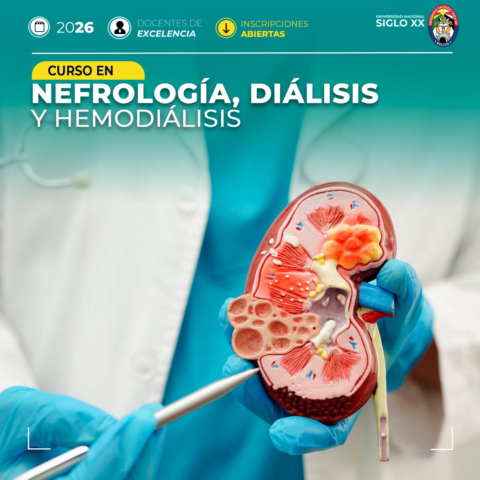 Portada del programa NEFROLOGÍA, DIÁLISIS Y HEMODIALISIS
